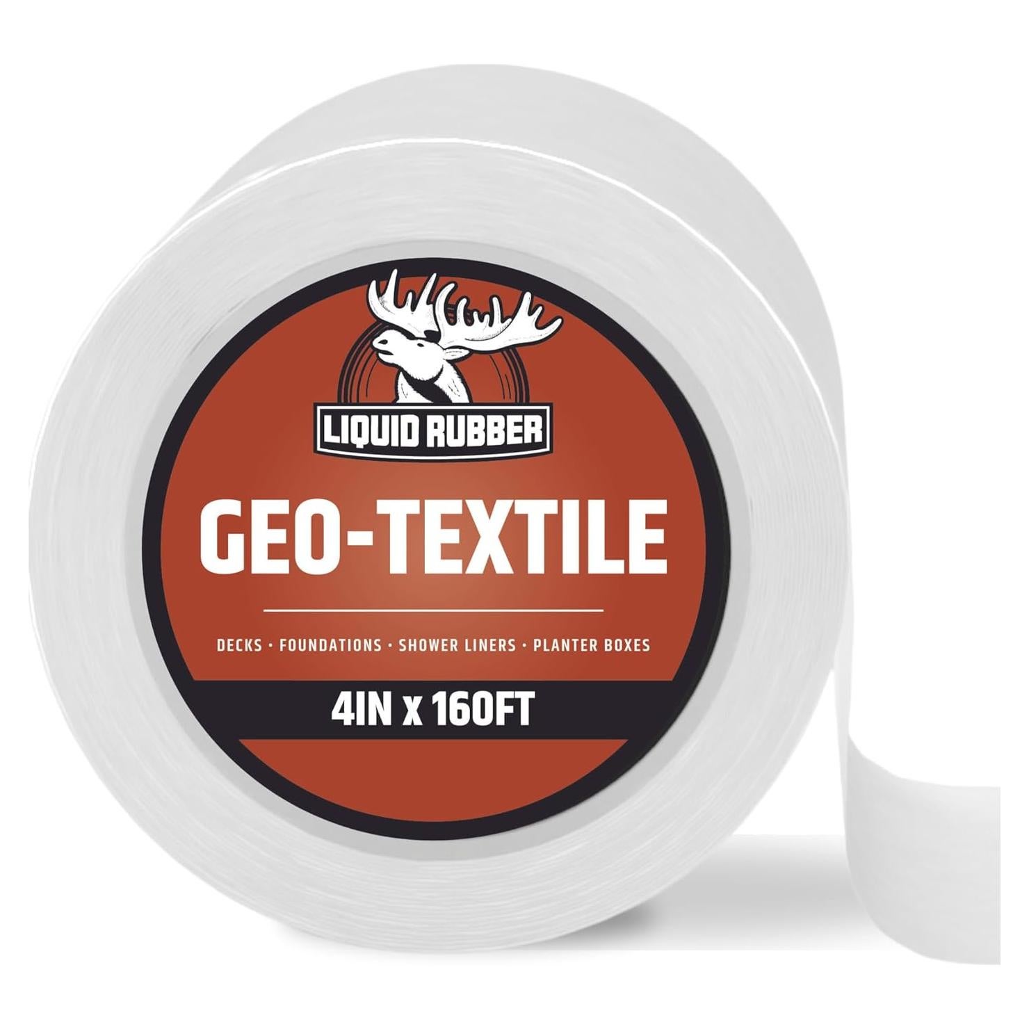 Goma Líquida Geo-Texil 10.16 cm x 48.77 m - Reparación Impermeable