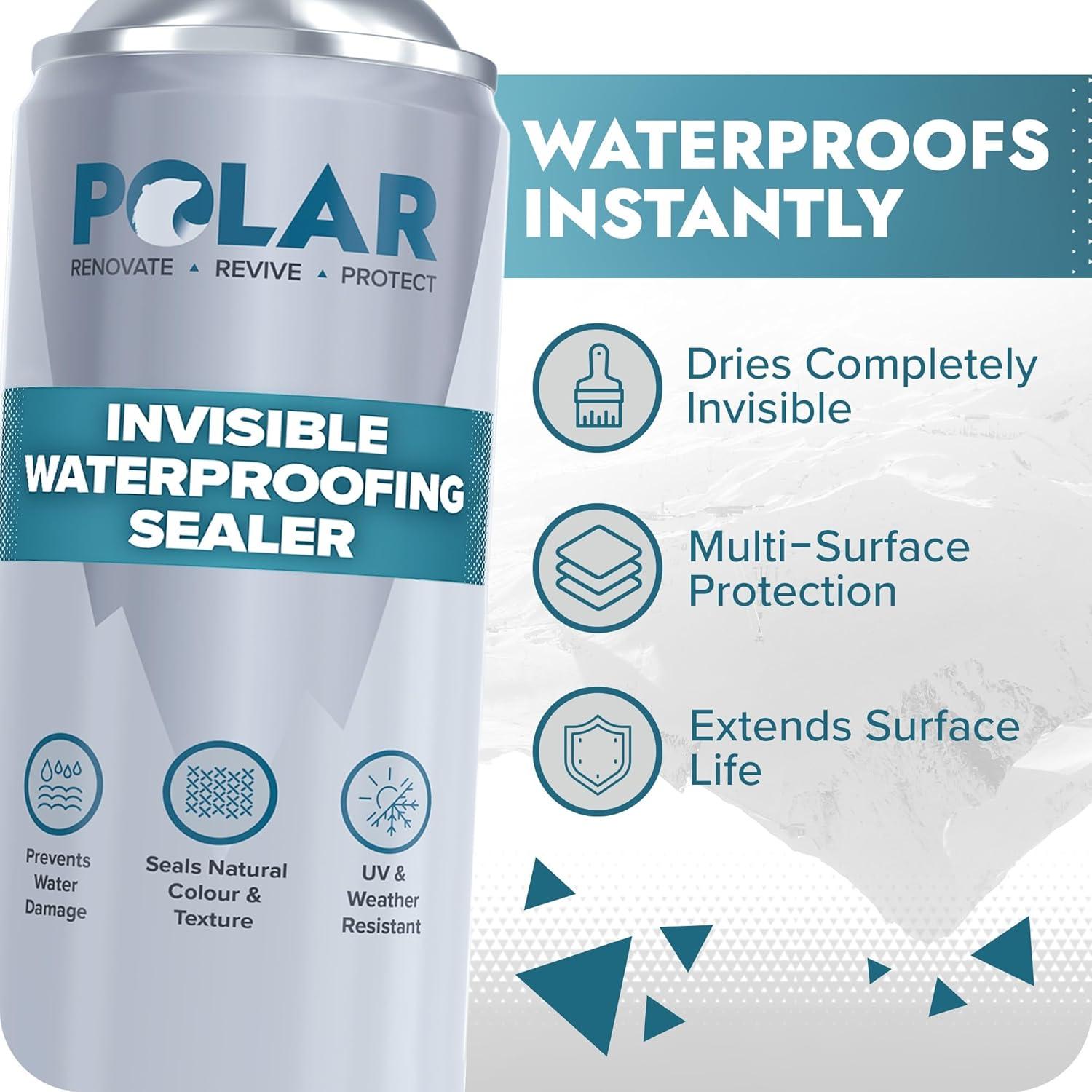 Sellador Impermeable Invisible Polar 600 ml - Protección UV y Resistencia