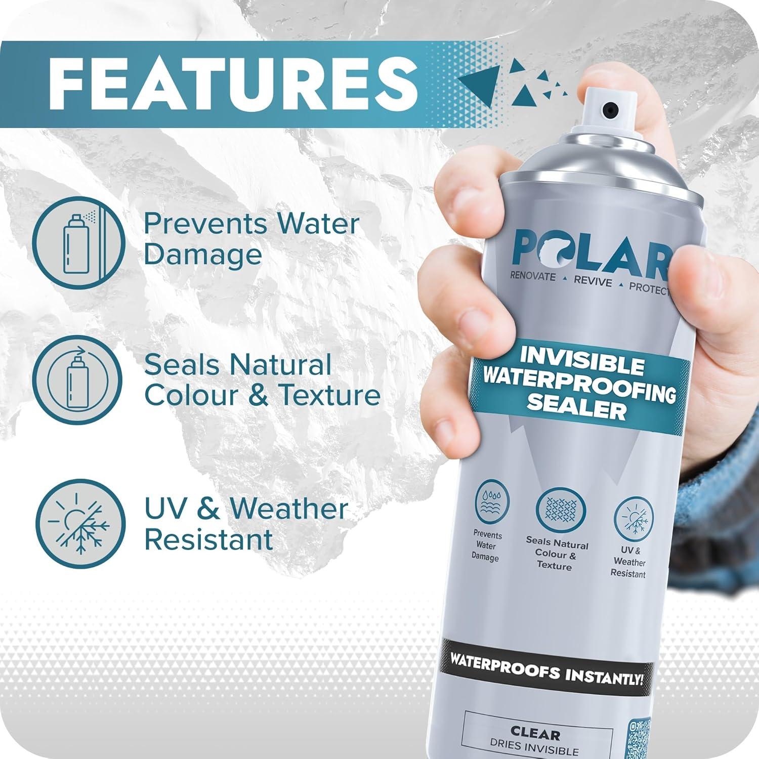 Sellador Impermeable Invisible Polar 600 ml - Protección UV y Resistencia