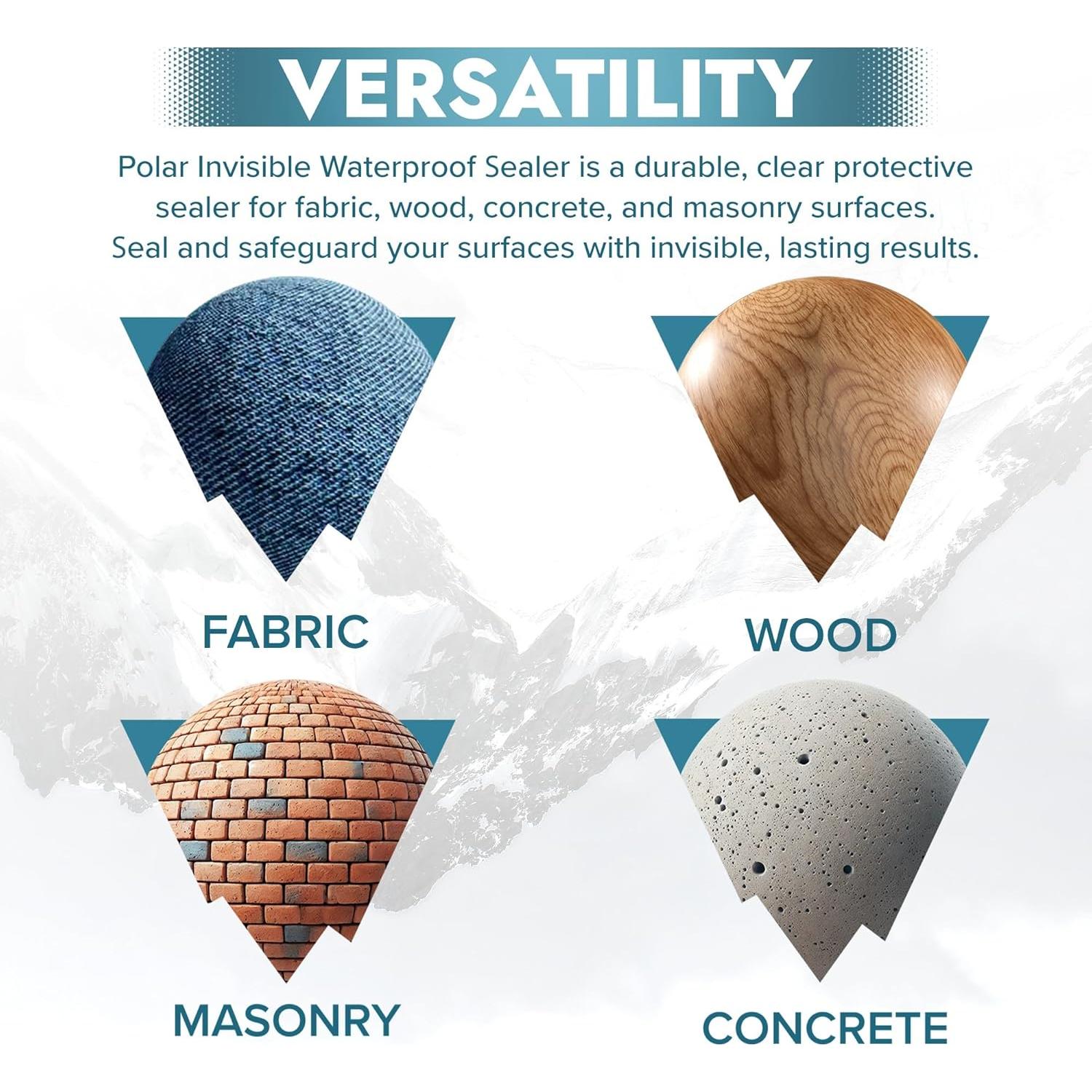 Sellador Impermeable Invisible Polar 600 ml - Protección UV y Resistencia