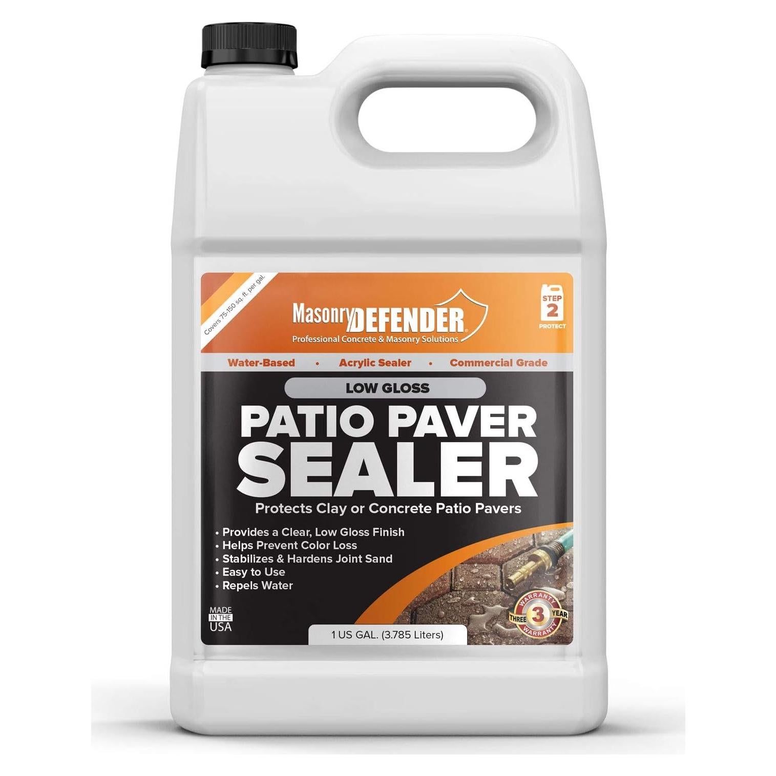 Sellador de Paver de Patio MasonryDefender 3.78L Acrílico Transparente
