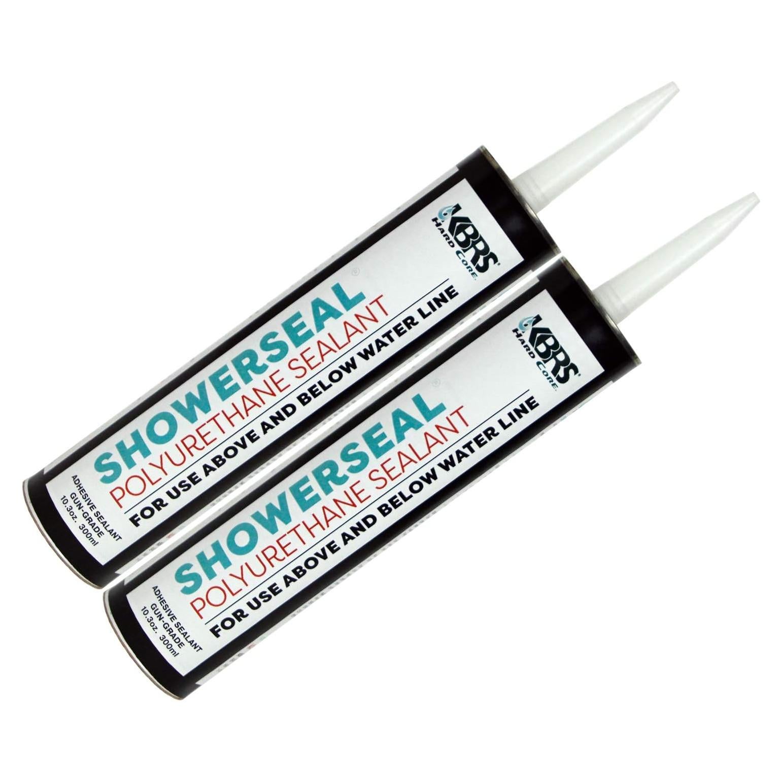 Sellador de Poliuretano Grado Marino ShowerSeal 2x10.1 Oz Gris