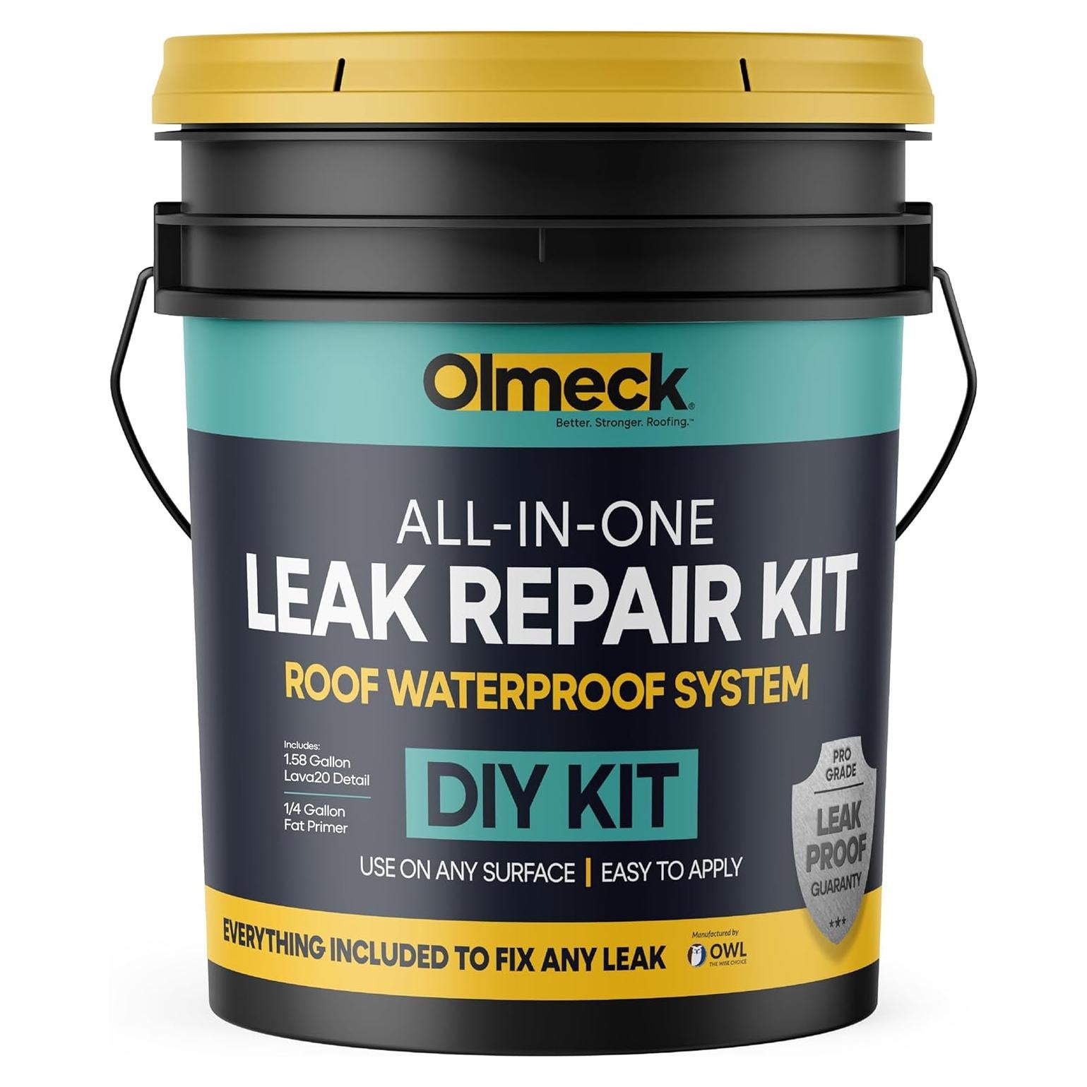 Kit de Sellador Impermeable Olmeck - Caucho Líquido 10 kg