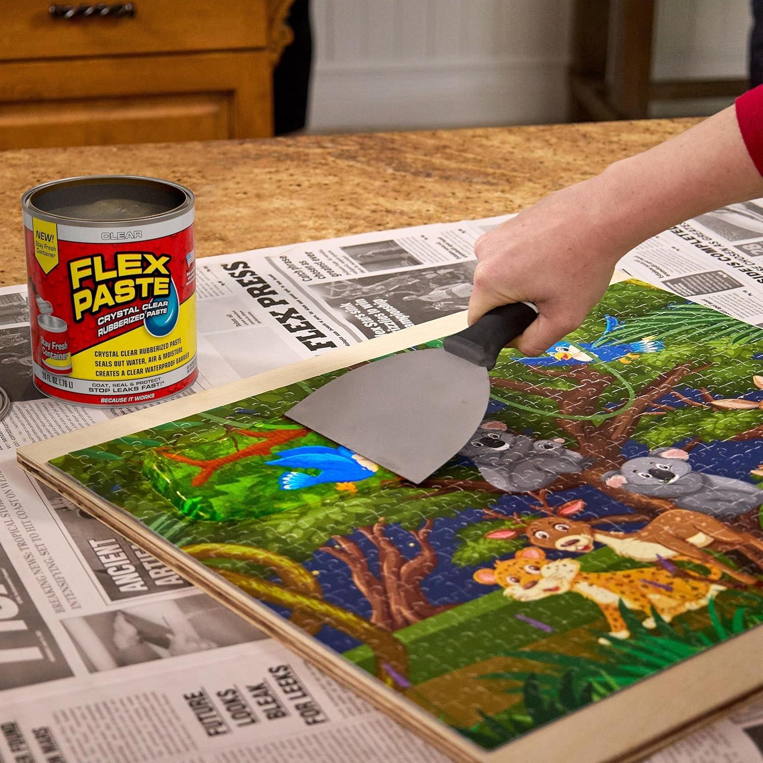 Flex Paste Masilla Pintable Impermeable 340g Transparente