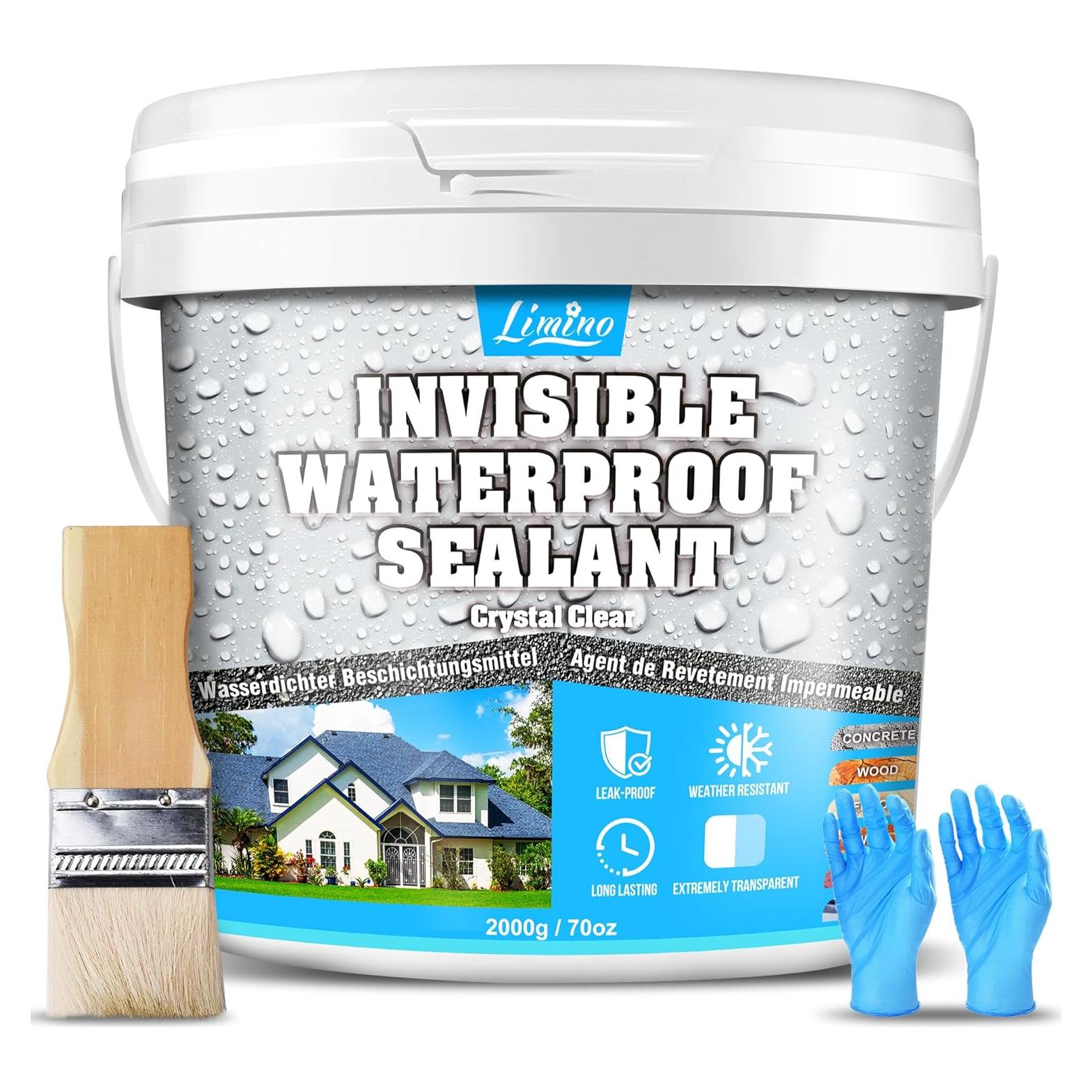 Sellador Impermeable Limino 70oz Transparente a Base de Agua