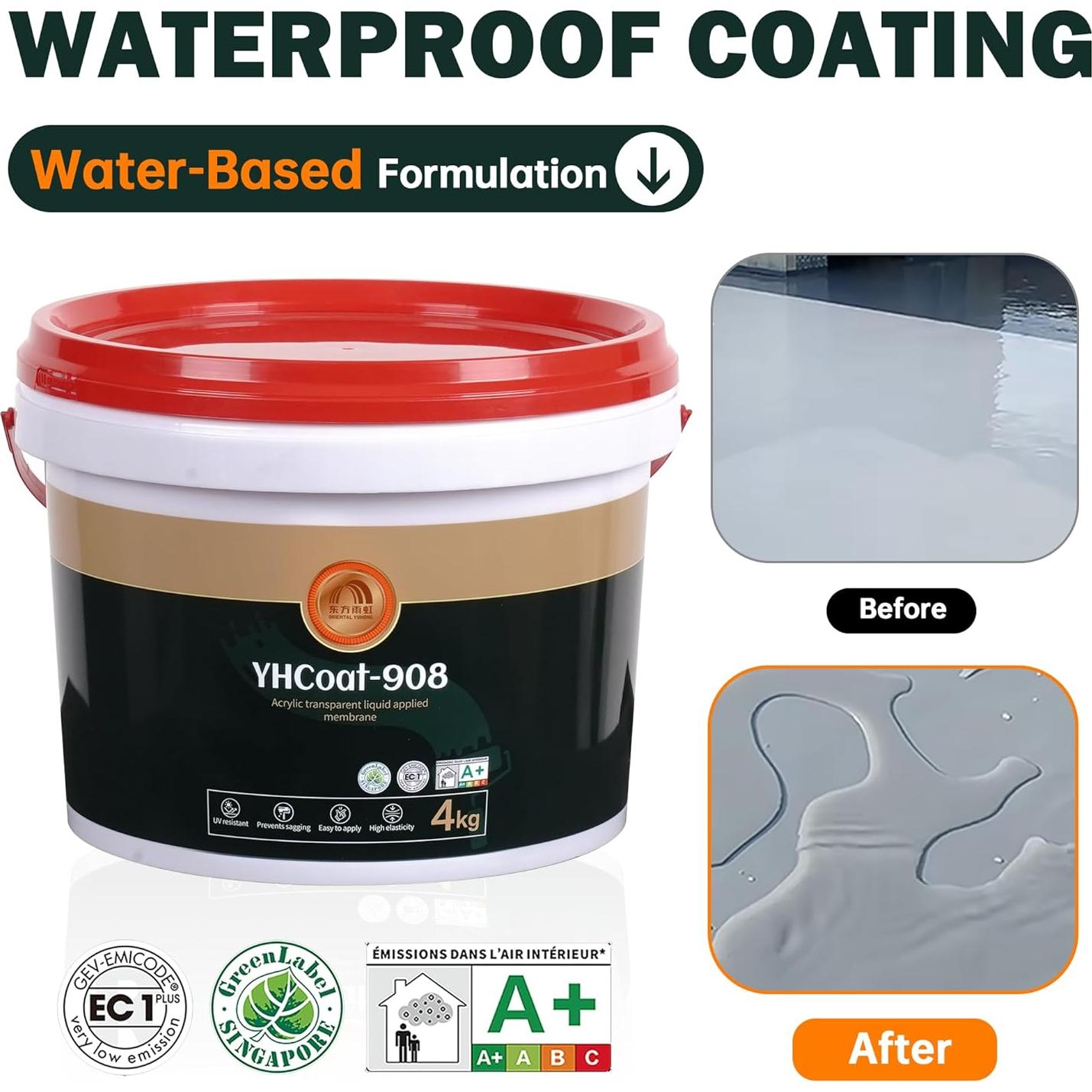 Sellador Impermeable Transparente 1 Galón Oriental Yuhong