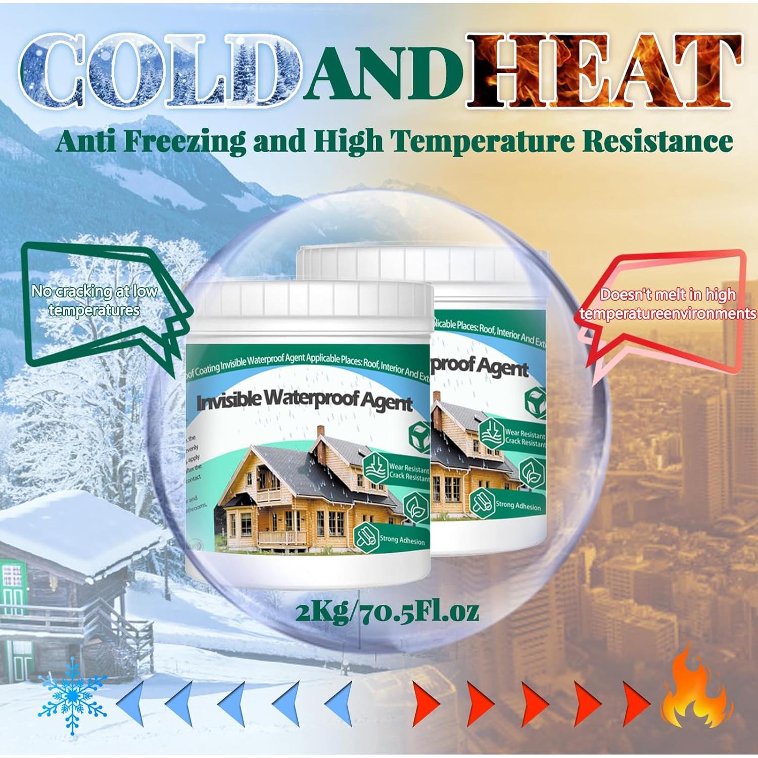 Set Impermeable 2Kg QUKLOGEN con Brochas y Rodillo