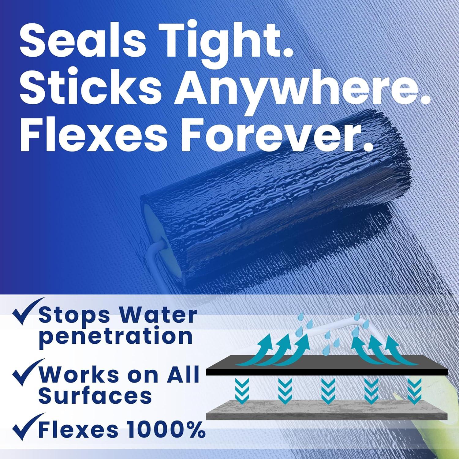 Sellador Impermeable Everbond 3.78L - Caucho Líquido Flexible