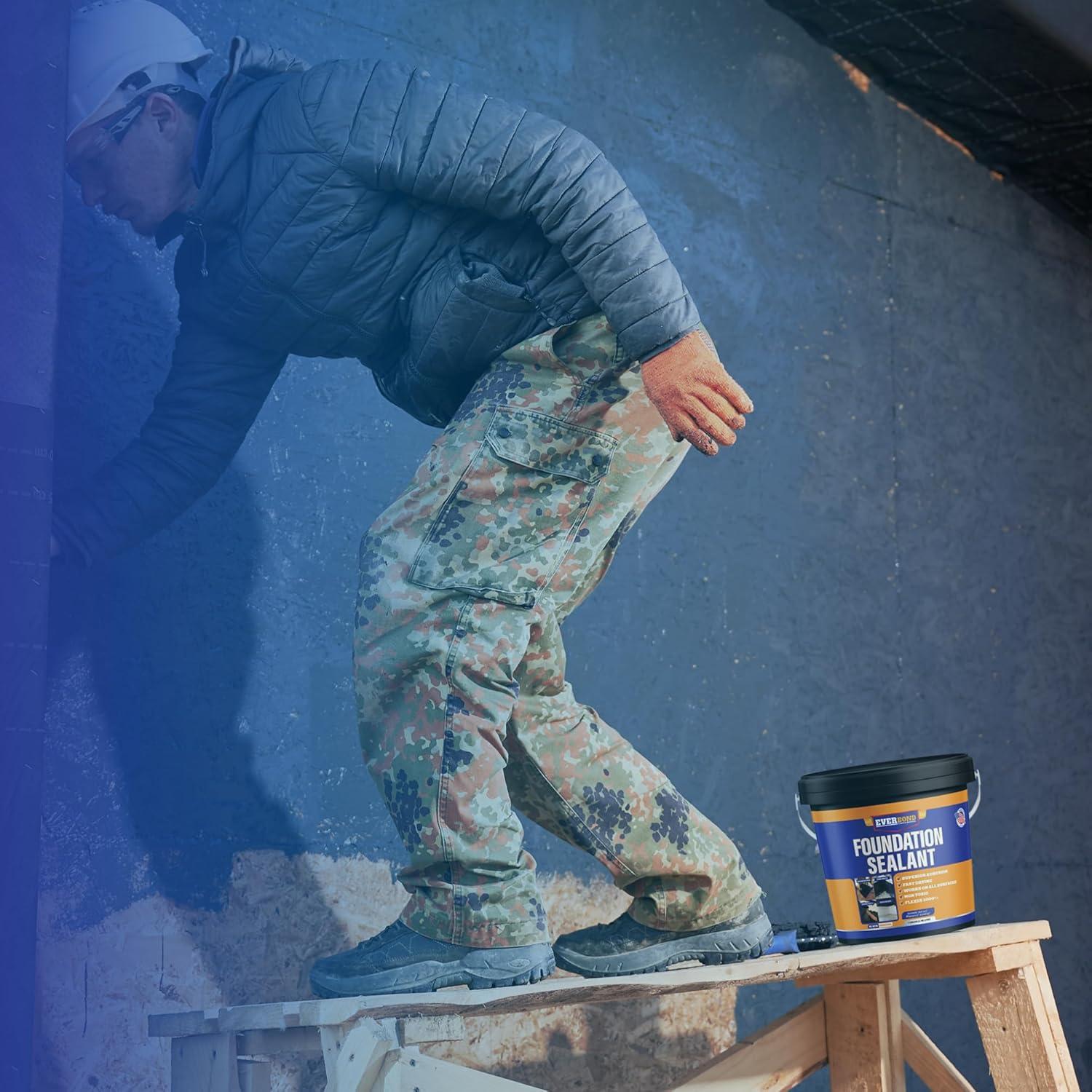 Sellador Impermeable Everbond 3.78L - Caucho Líquido Flexible