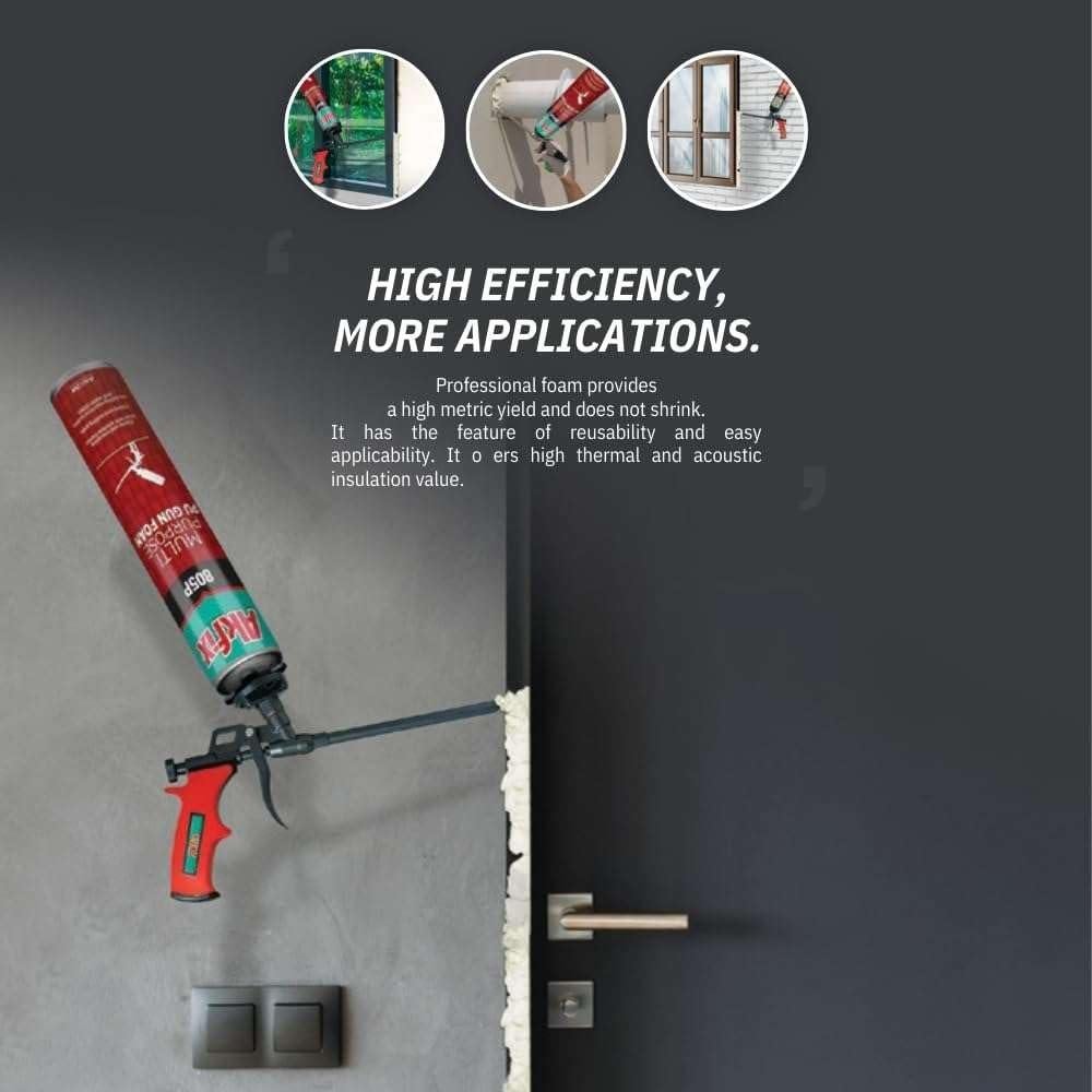 Akfix 805P Espuma Expandible 24oz - Relleno y Aislamiento