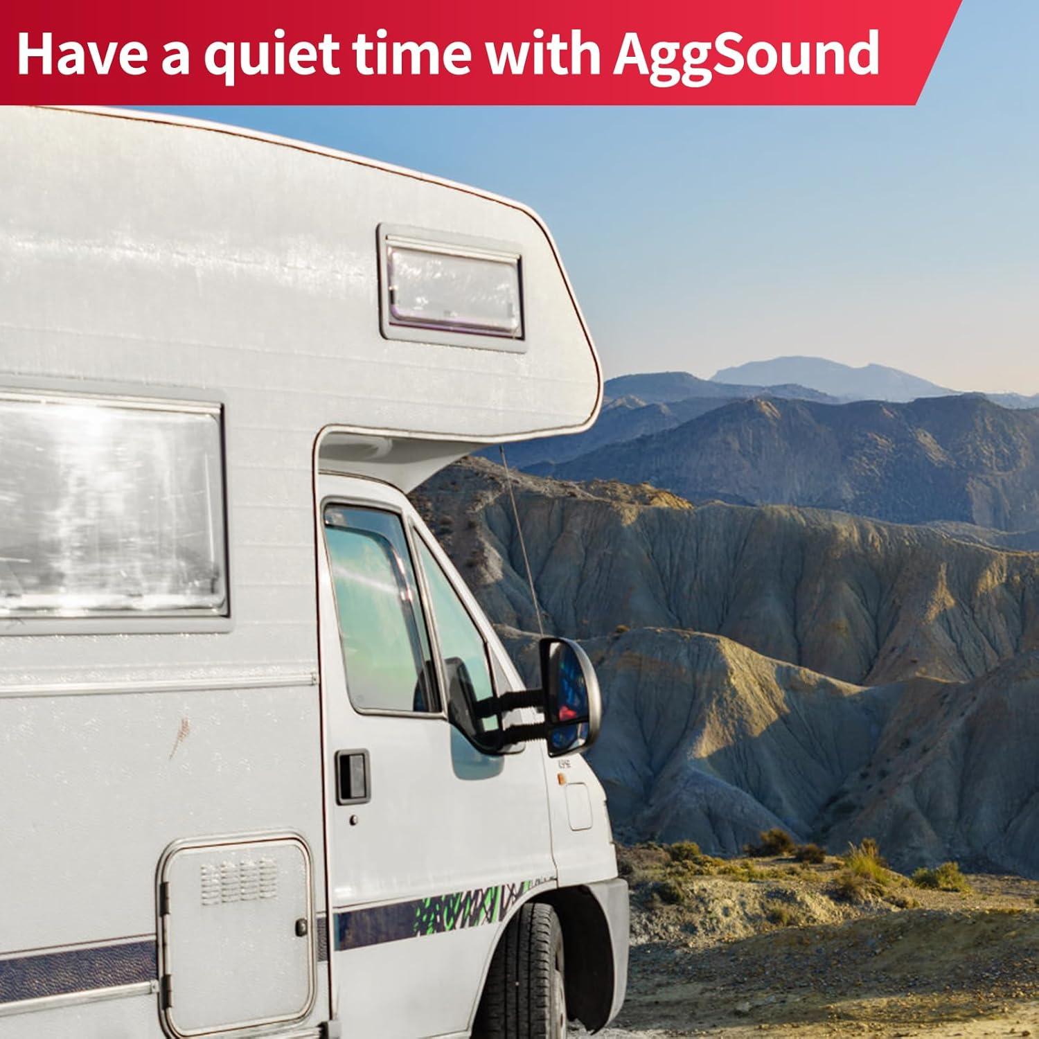 Cinta de sellado de butilo AggSound 15 pies 0.95 cm 2 Rollos