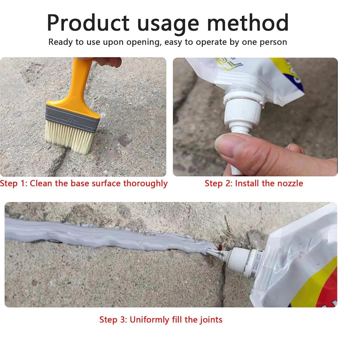 Sellador de Concreto Genérico 500g - Reparación Impermeable