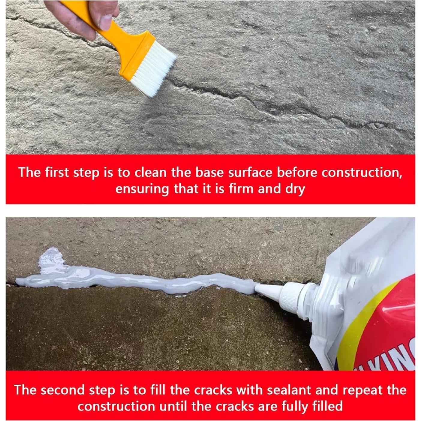 Sellador de Concreto Genérico 500g - Reparación Impermeable