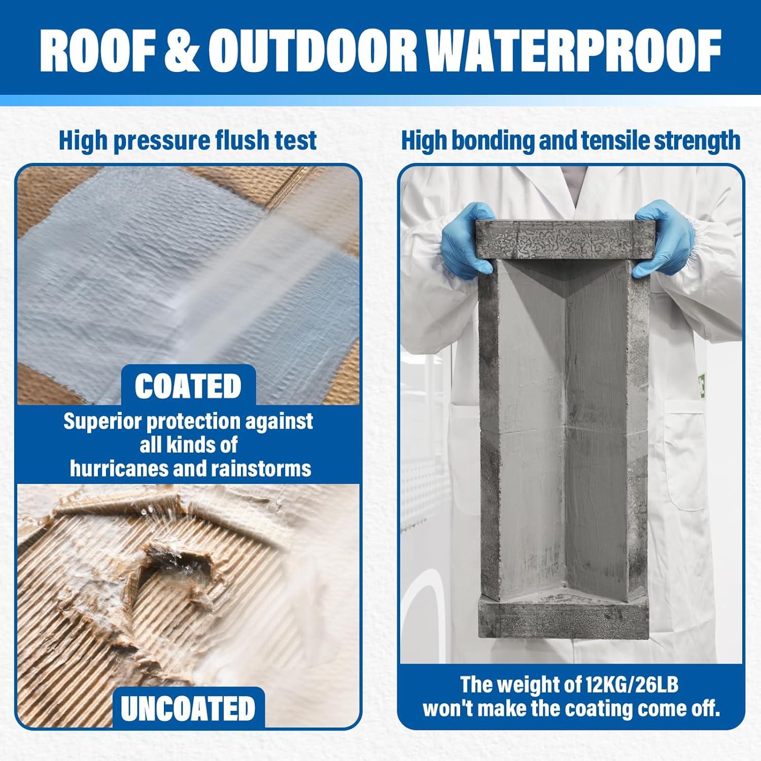 Sellador Impermeable para Techo Waterproof Hero 5KG Gris