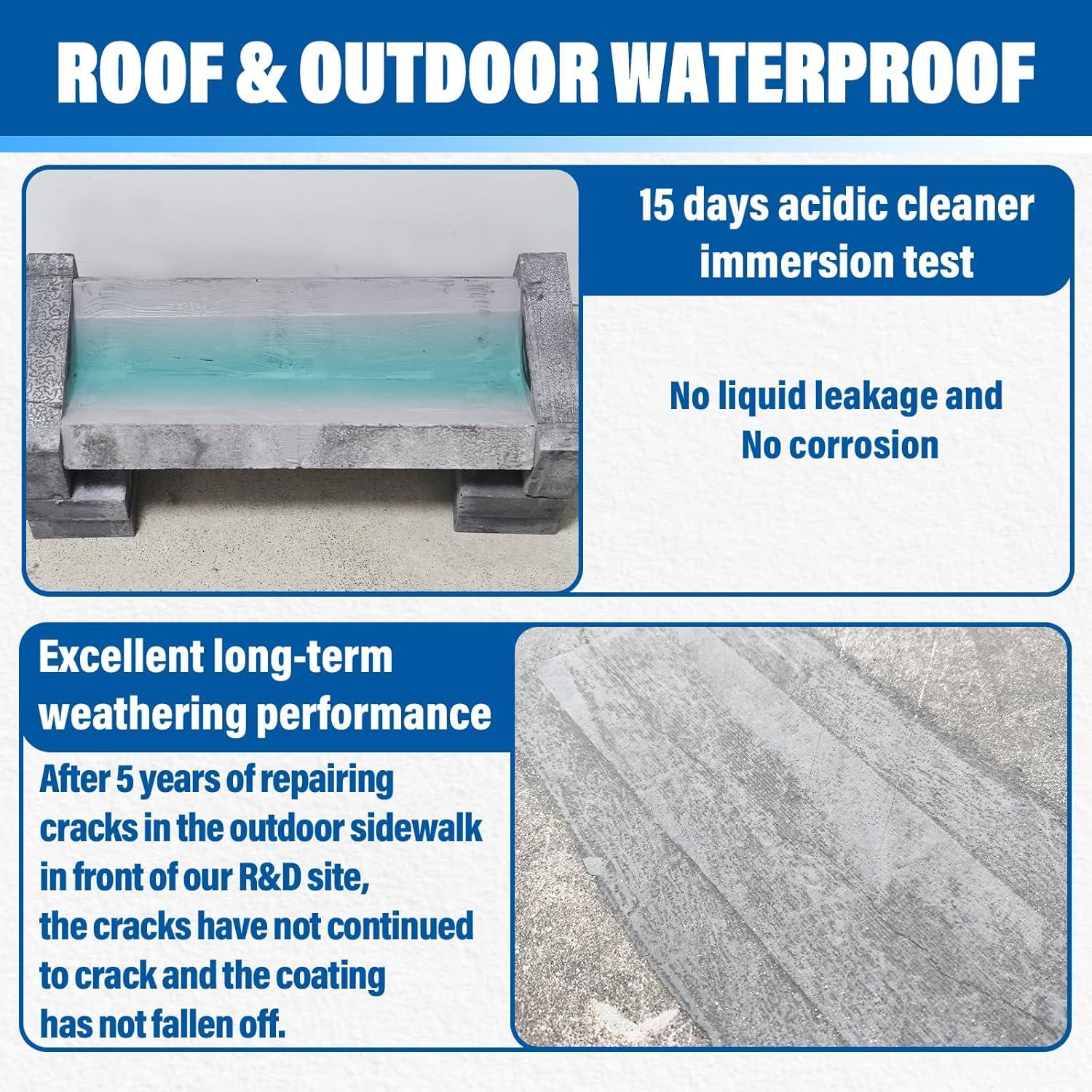 Sellador Impermeable para Techo Waterproof Hero 5KG Gris