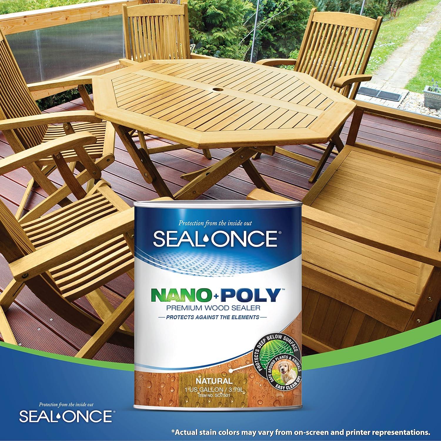 Sellador de Madera Penetrante Sellar-Uno Poliuretano 3.79L