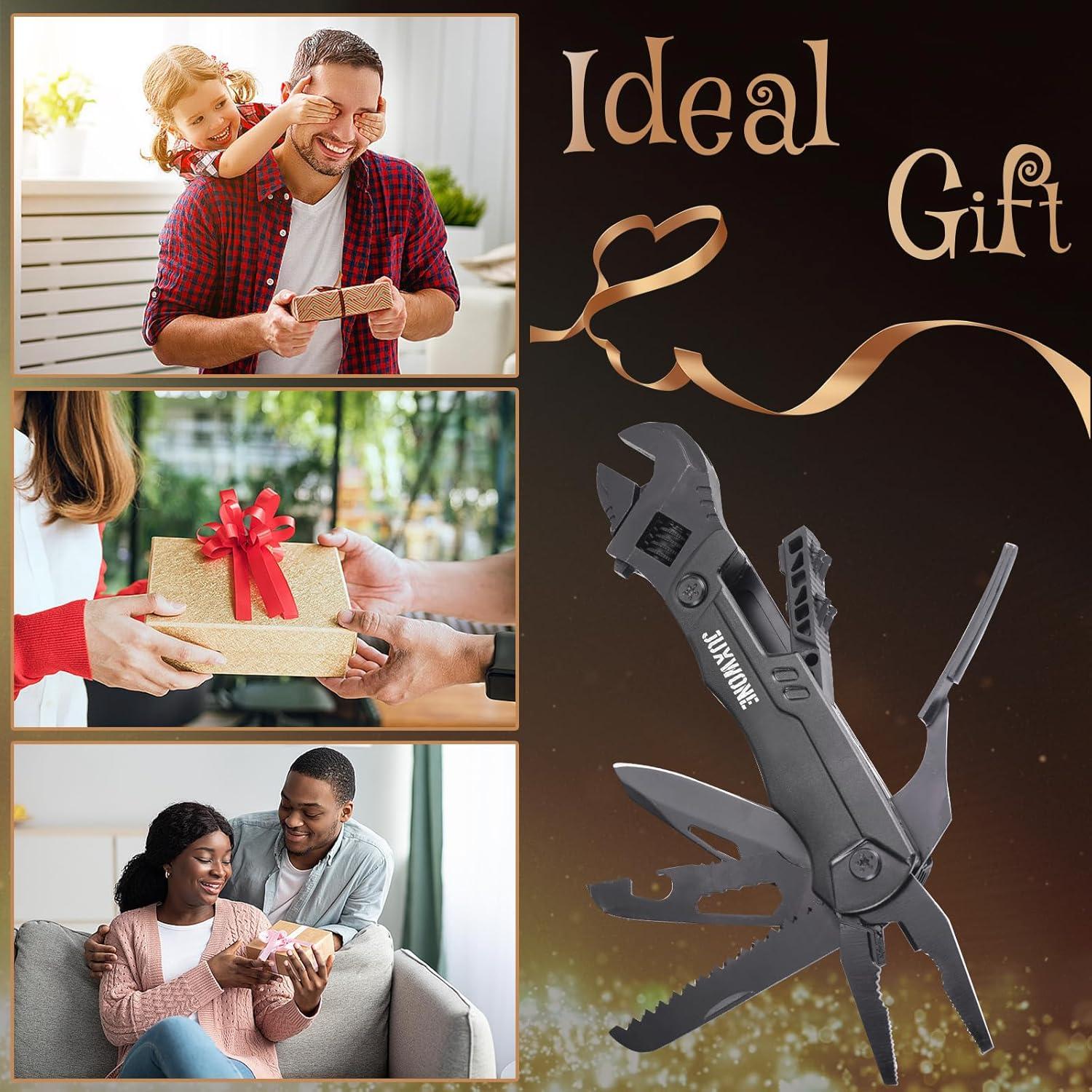 Multiherramienta 19-en-1 JUXWONE de Acero Inoxidable Compacta