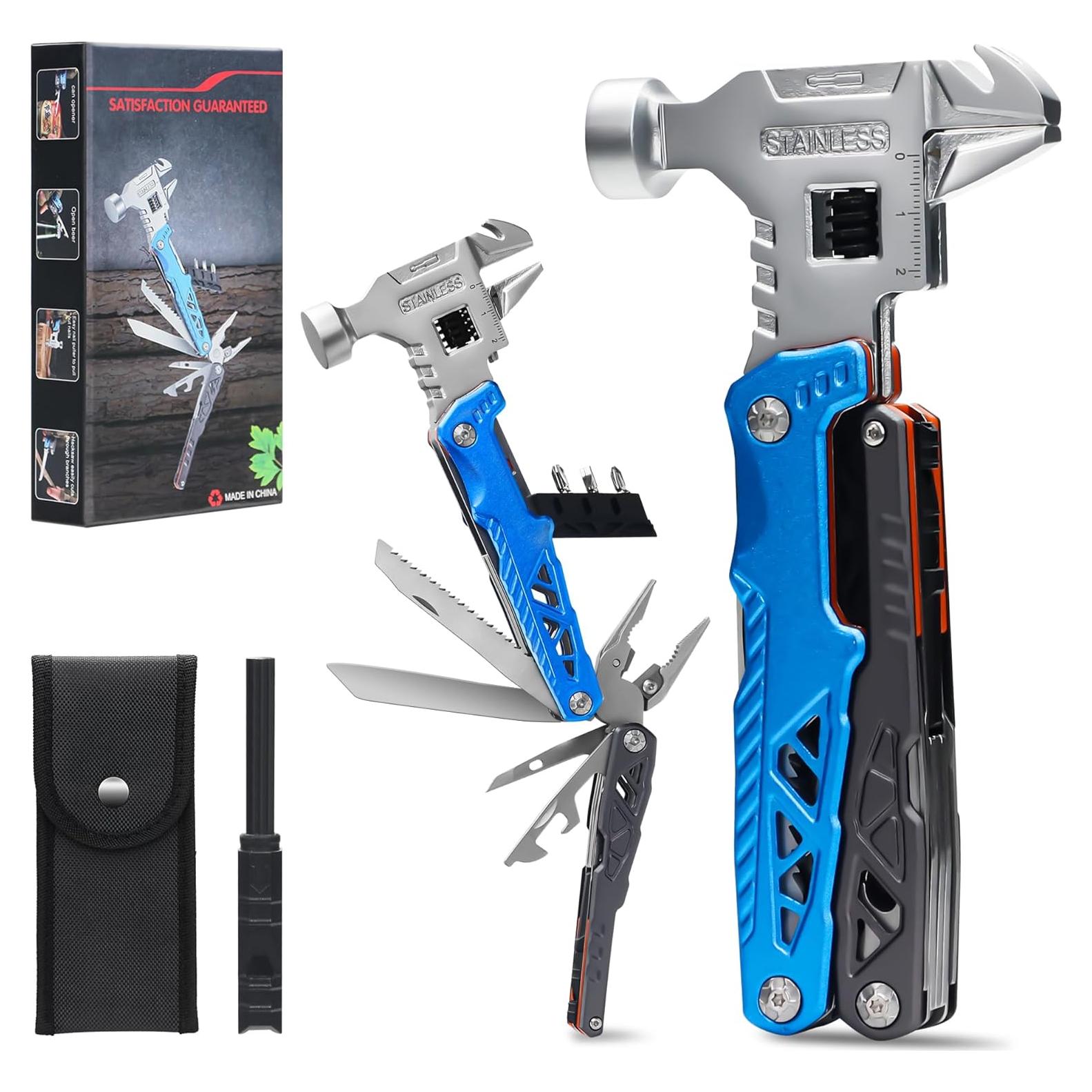 Multiherramienta 18-en-1 DUSH PACE con Martillo y Cuchillo