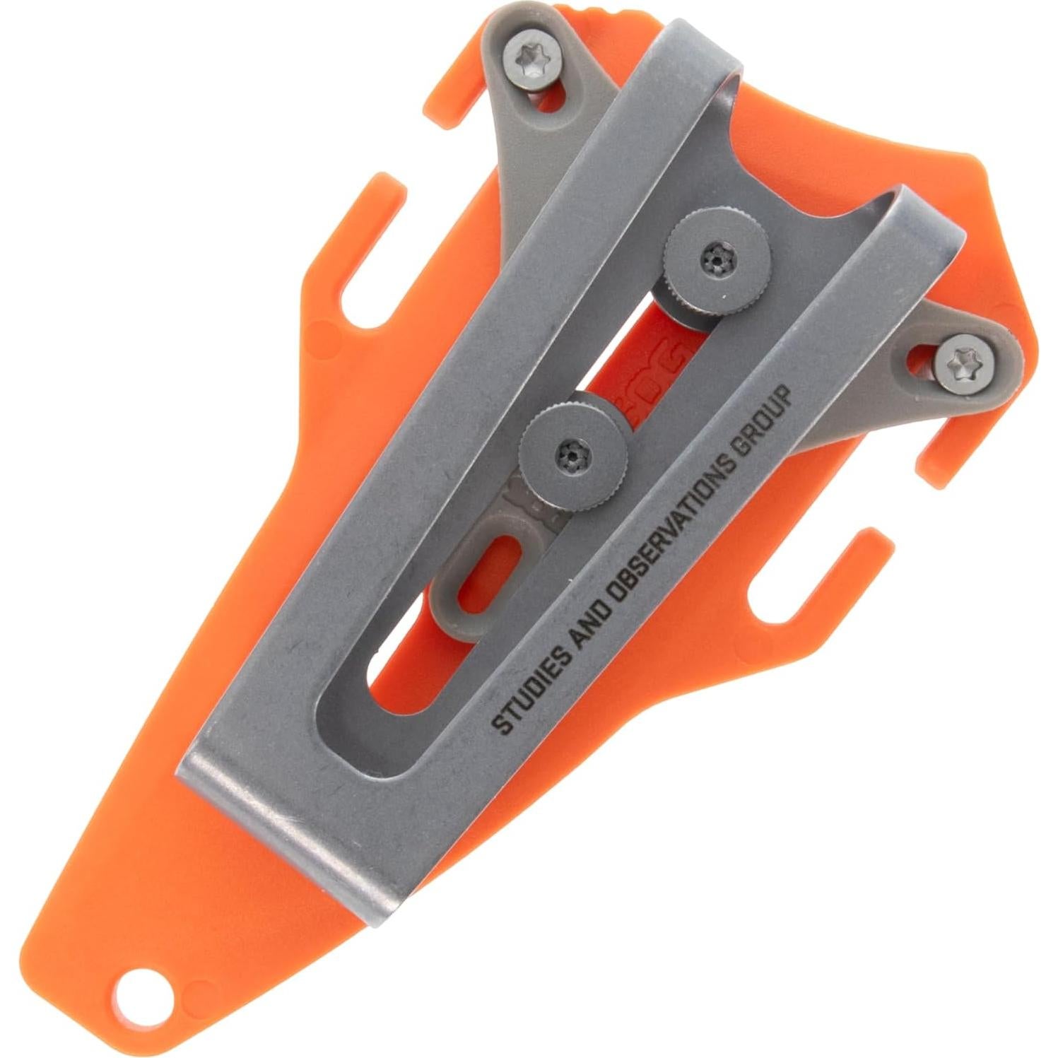 Cuchillo Fijo SOG Ether FX Naranja G10 Hoja CPM S35VN 18.03 cm