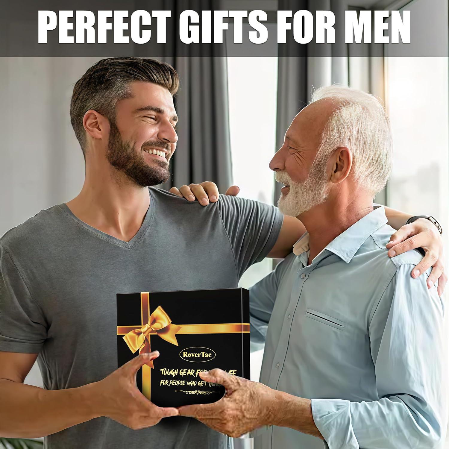 Set Multiherramientas RoverTac 12-en-1 con Linterna y Cuchillo