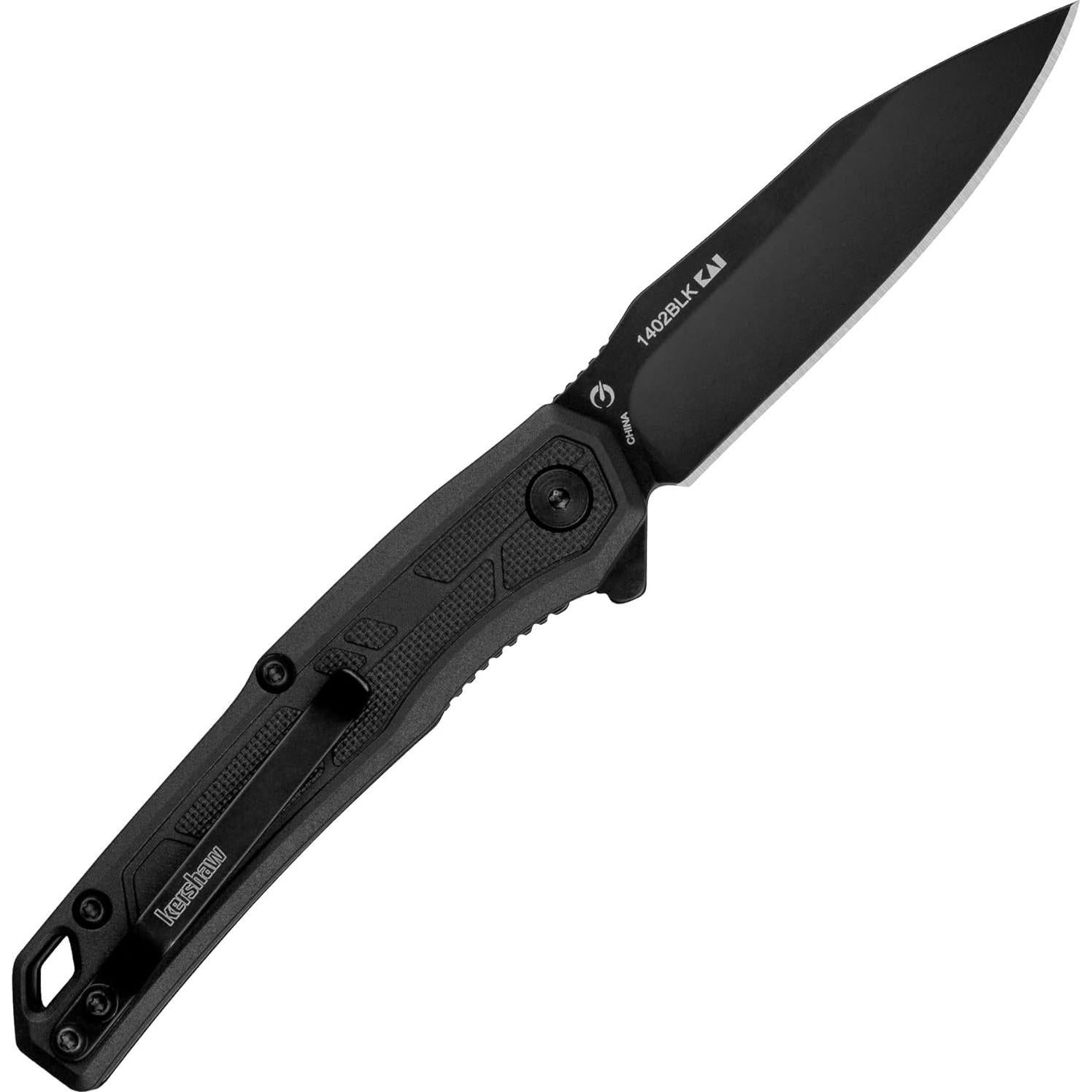 Cuchillo Plegable SOG Flare 8.89 cm Acero Inoxidable Negro