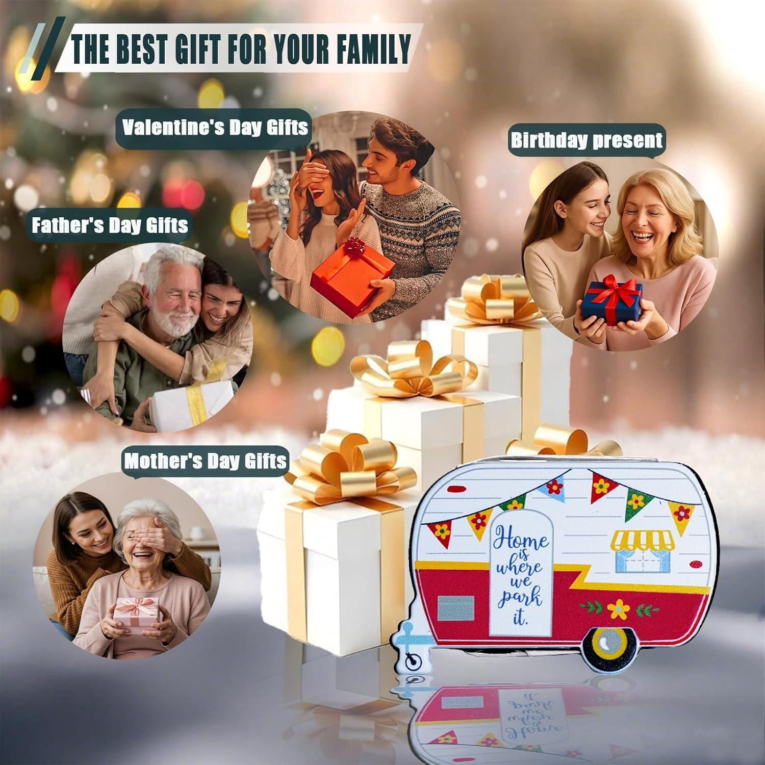 Mini Multiherramienta 5-en-1 Haigoo de Acero Inoxidable Rojo