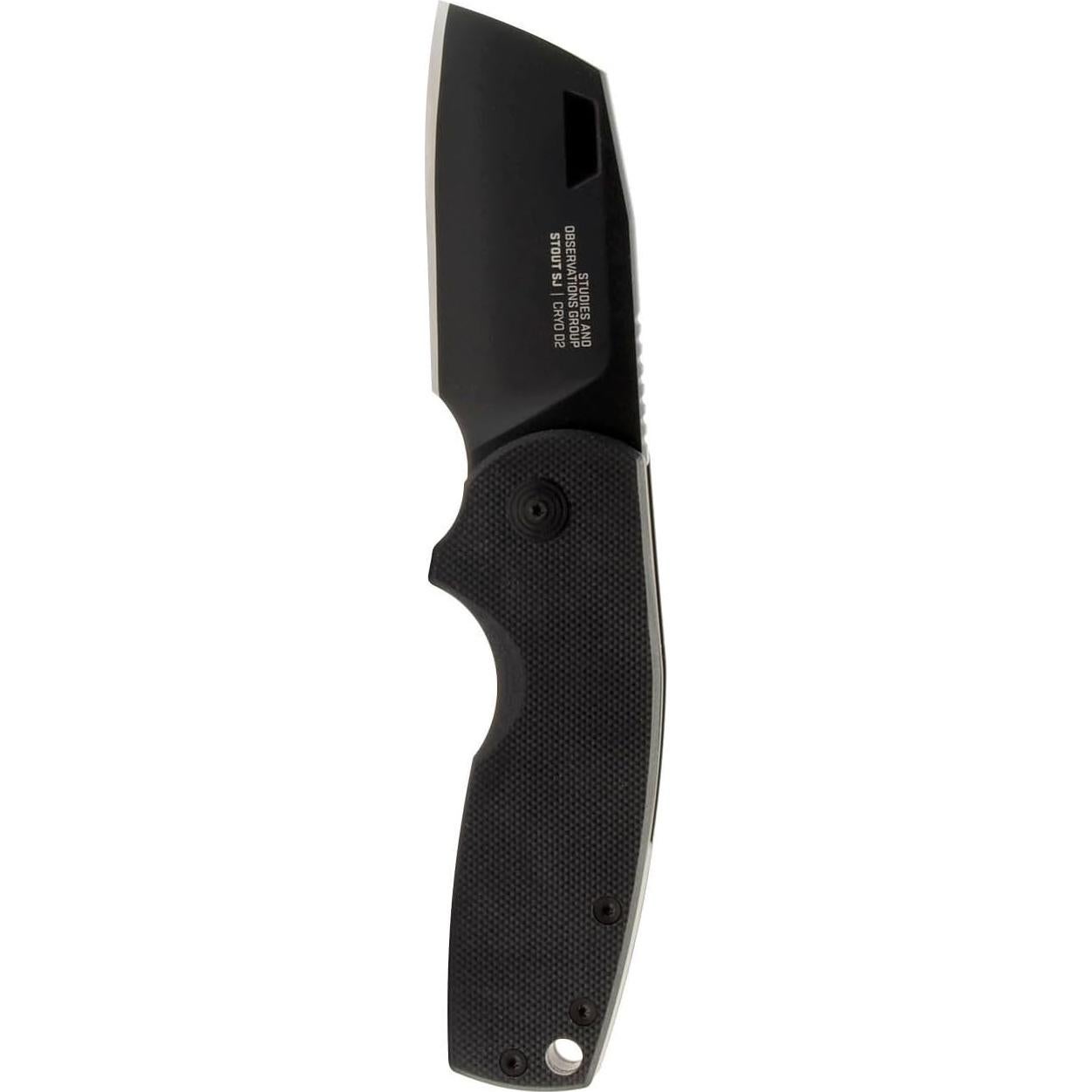 Cuchillo Plegable SOG Stout SJ Cleaver 16.3 cm Acero D2