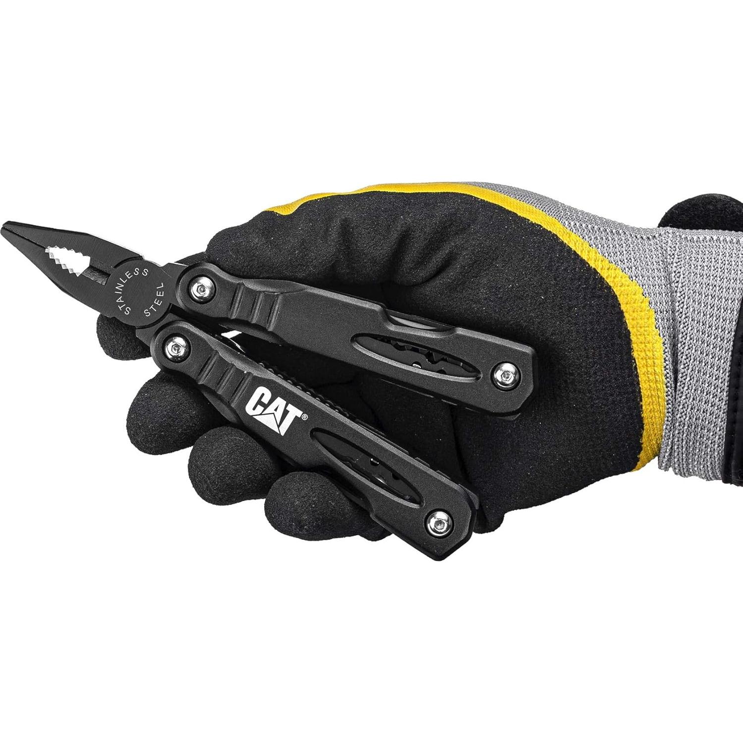 Herramienta Multiusos Cat 13-en-1 Aluminio Negro 0.24 kg