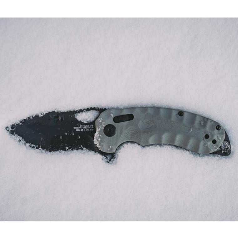 Cuchillo Plegable SOG Kiku XR - Acero CTS-XHP, 7.6 cm