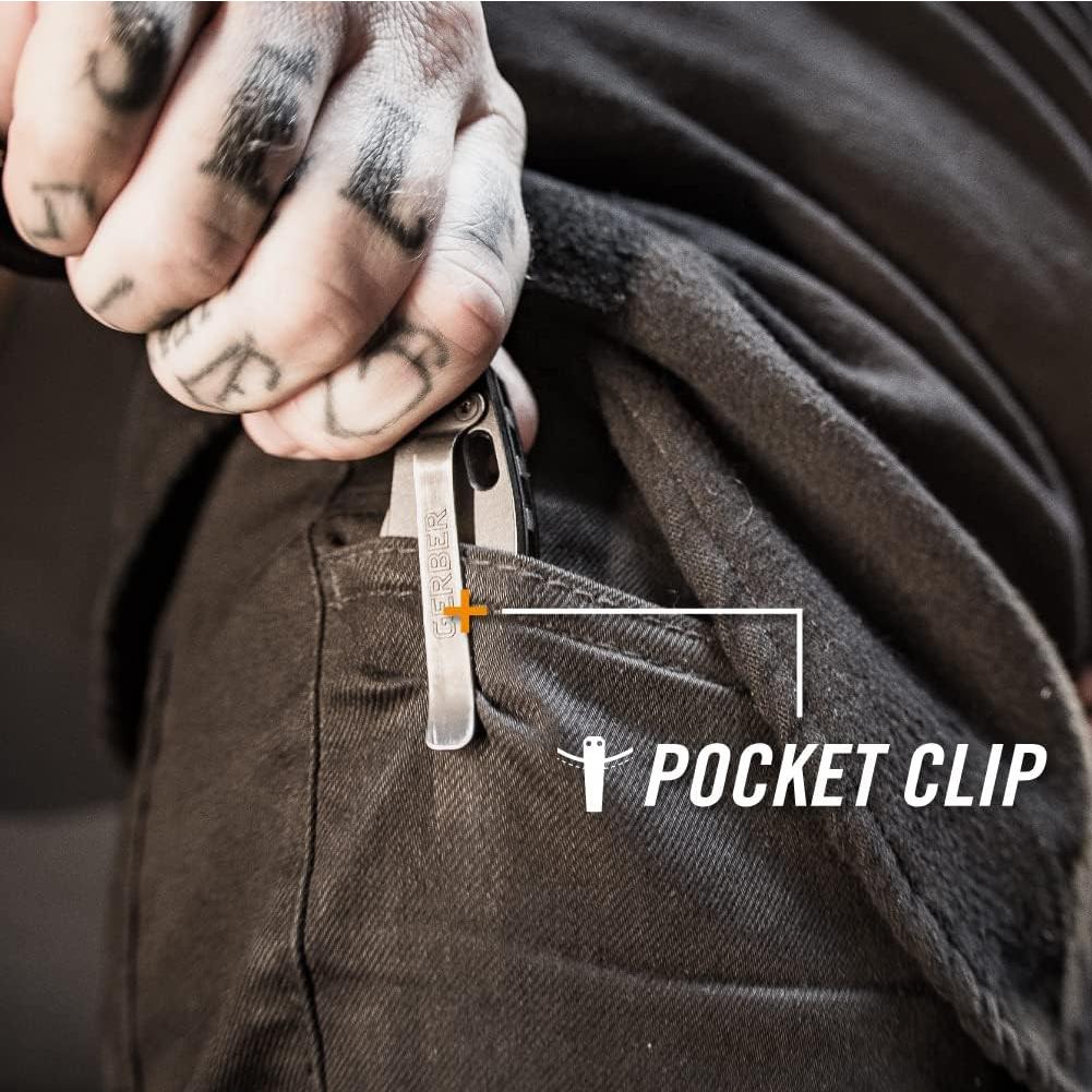 Cuchillo Plegable Gerber Gear Fastball Linerlock 7.62 cm Azul