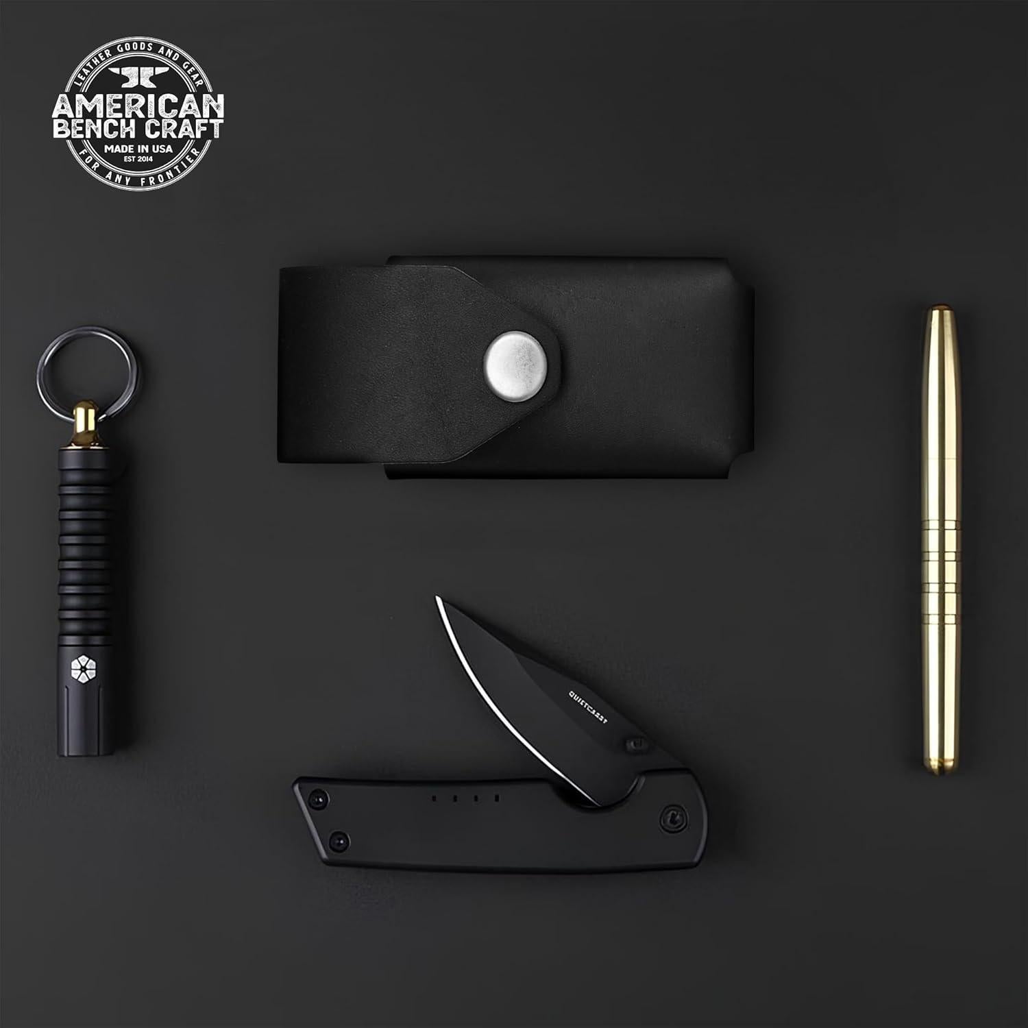 Funda de Cuero para Multiherramienta Gerber Negro EDC