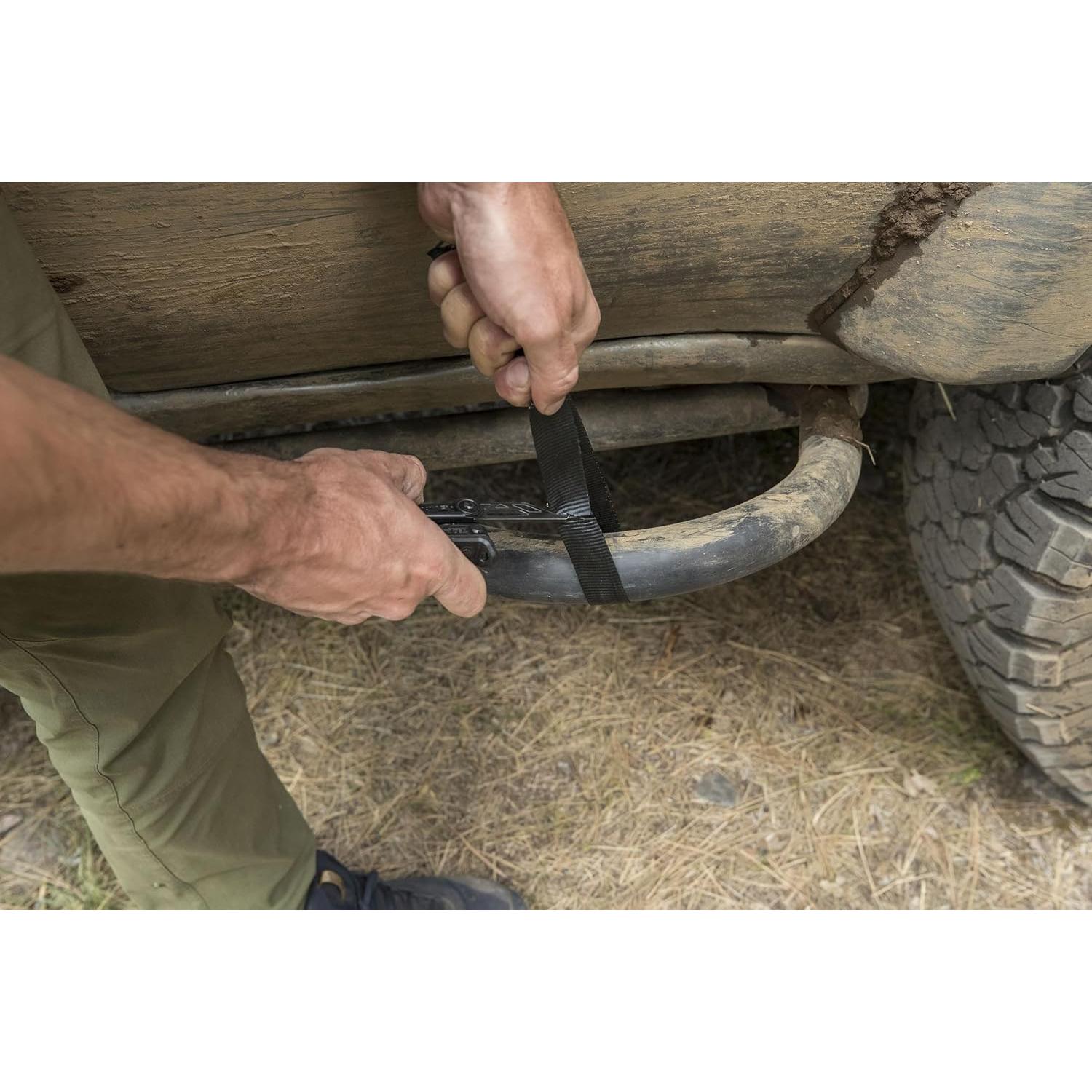 Multiherramienta Gerber Gear Center Drive Rescue 6 en 1 - Negro