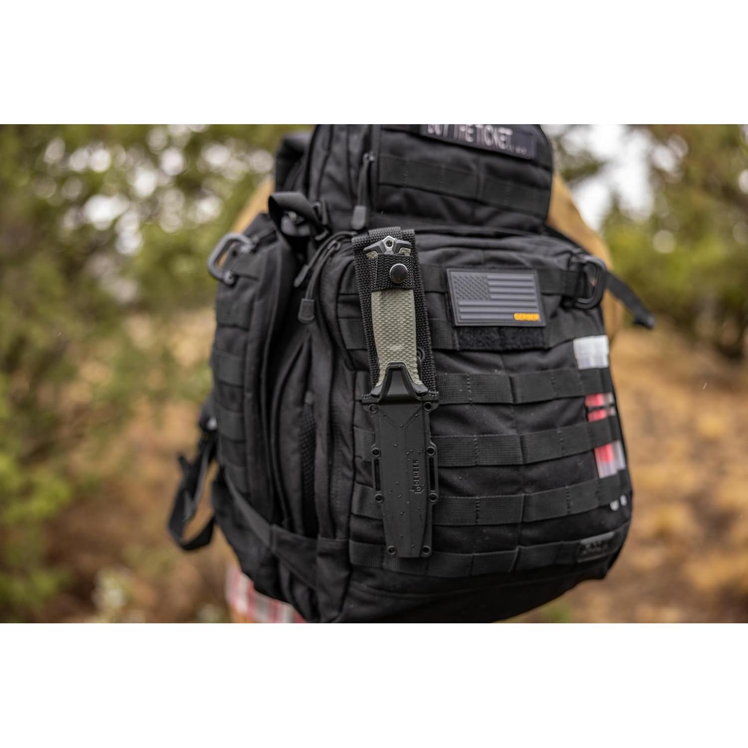 Cuchillo Táctico Gerber Gear StrongArm 10.4 cm Verde Salvia