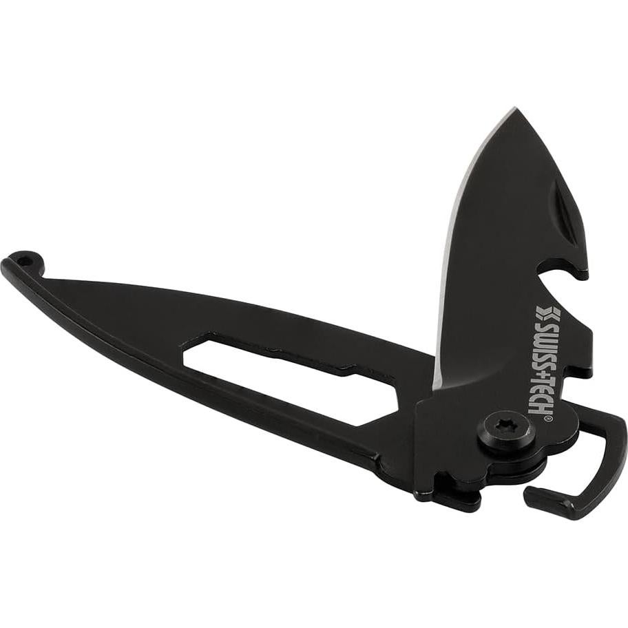 Cuchillo Plegable Multi-Herramienta Swiss+Tech ST45019 Negro