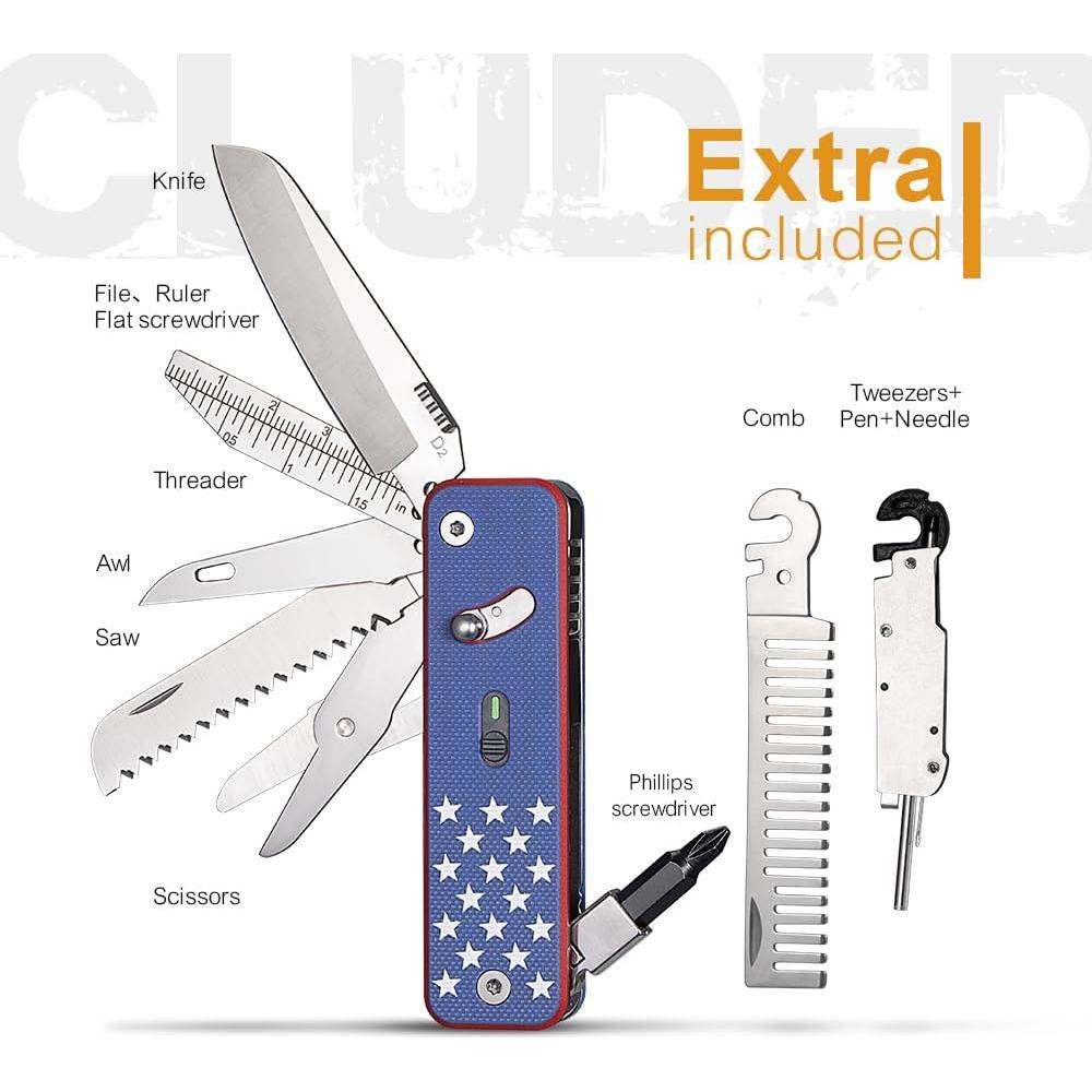 Herramienta Compañera Roxon S503G Modular con 8 Herramientas