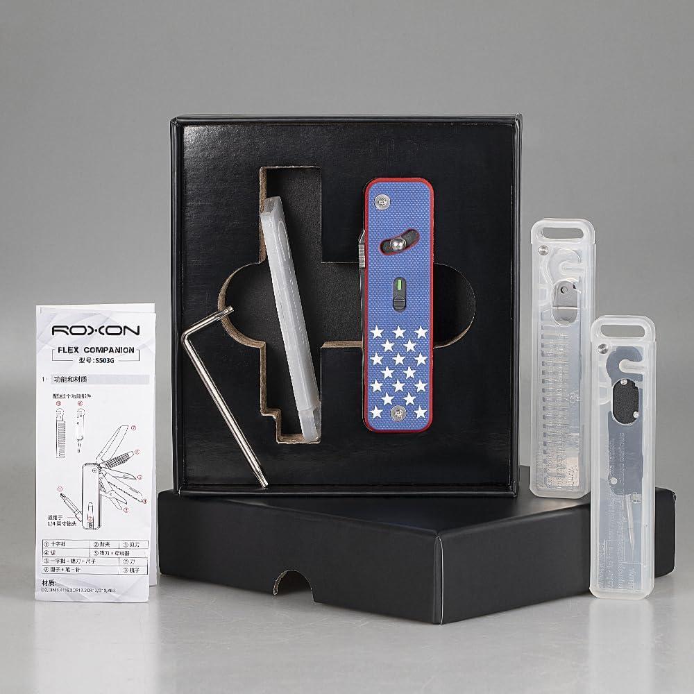 Herramienta Compañera Roxon S503G Modular con 8 Herramientas