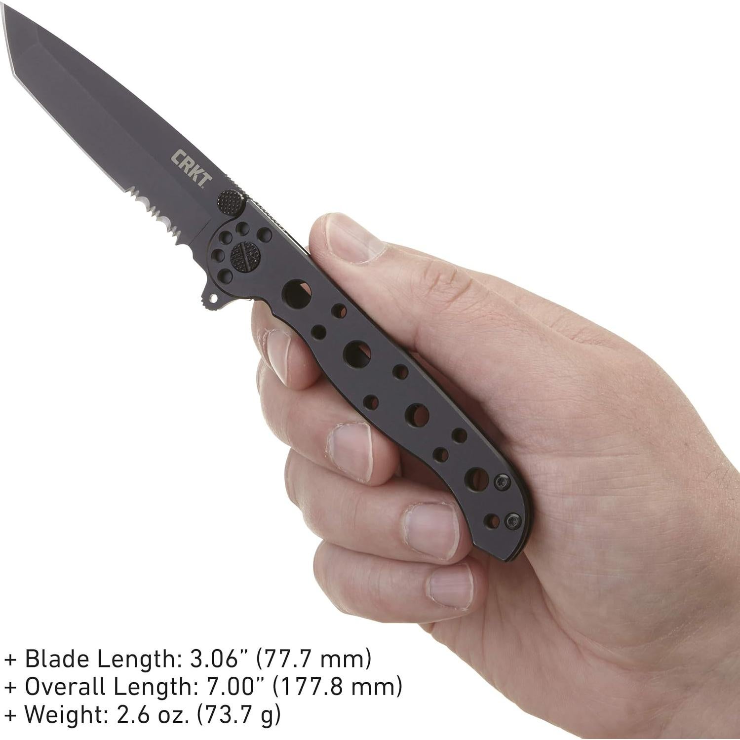 Cuchillo Plegable CRKT M16-10KS Acero Inoxidable Serrado