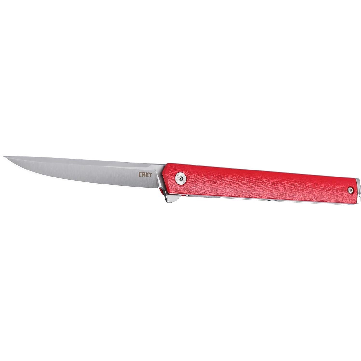Cuchillo Plegable CRKT CEO Rojo EDC 85 mm Acero AUS 8