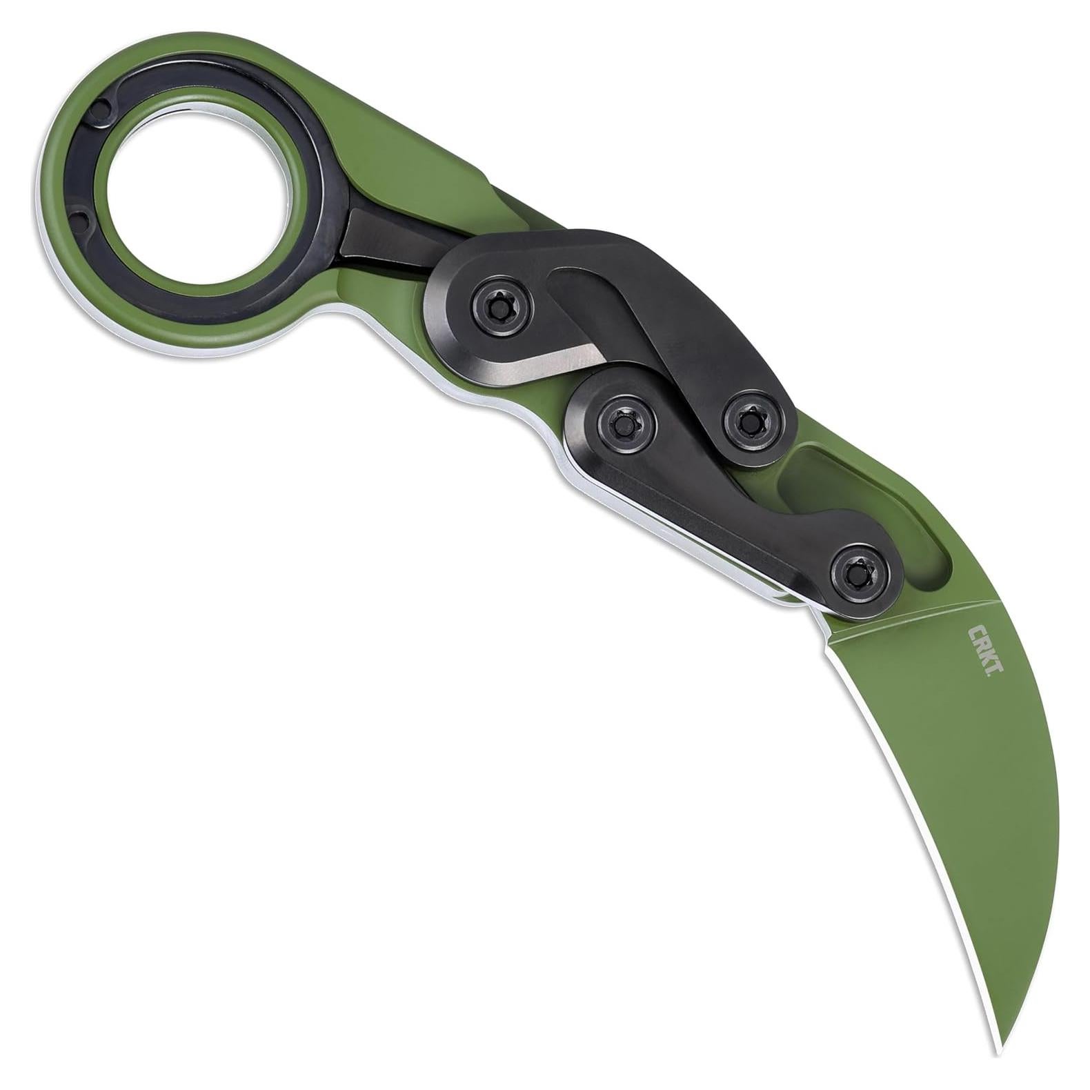 Cuchillo Plegable CRKT Provoke Kinematic Hoja D2 Verde