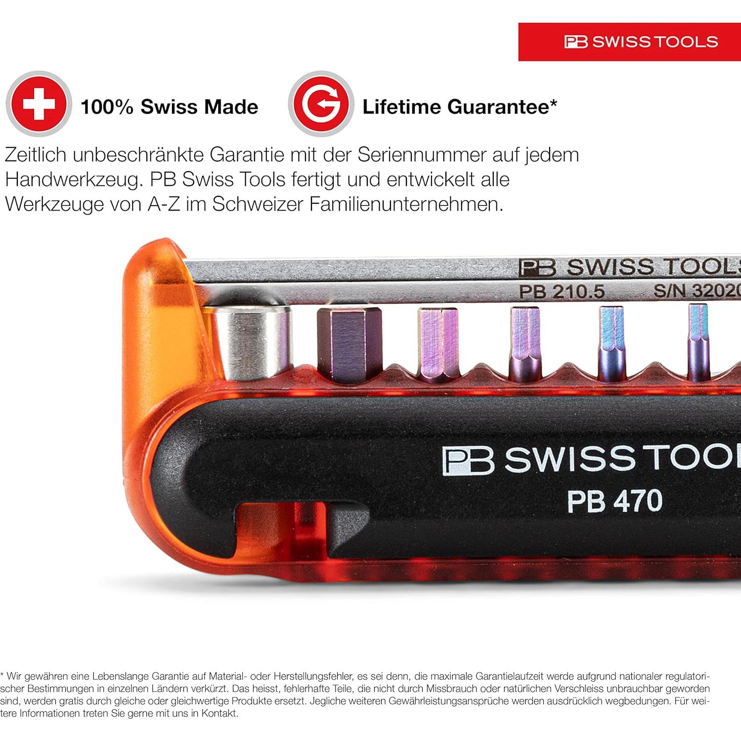 Multiherramienta para Bicicleta PB Swiss Tools 11 en 1 Rojo