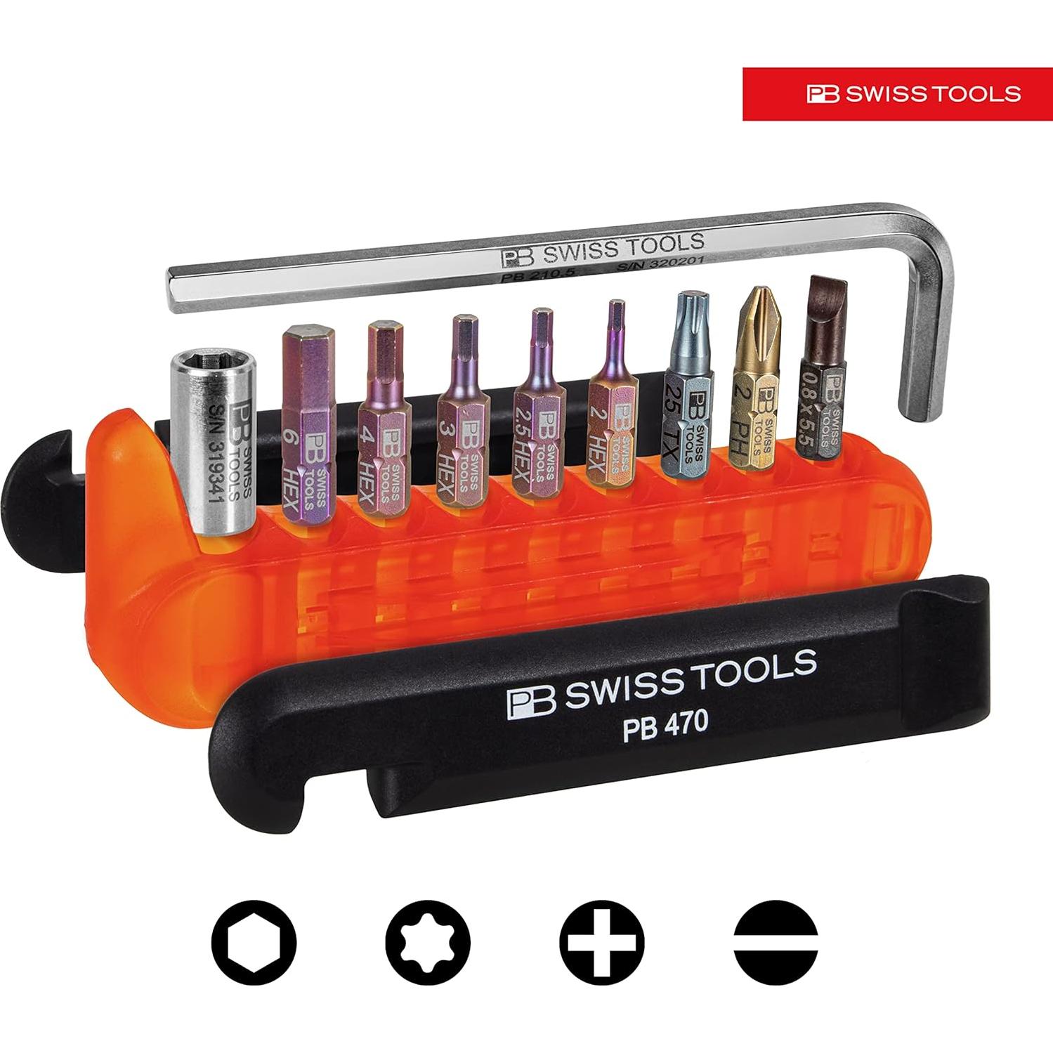 Multiherramienta para Bicicleta PB Swiss Tools 11 en 1 Rojo