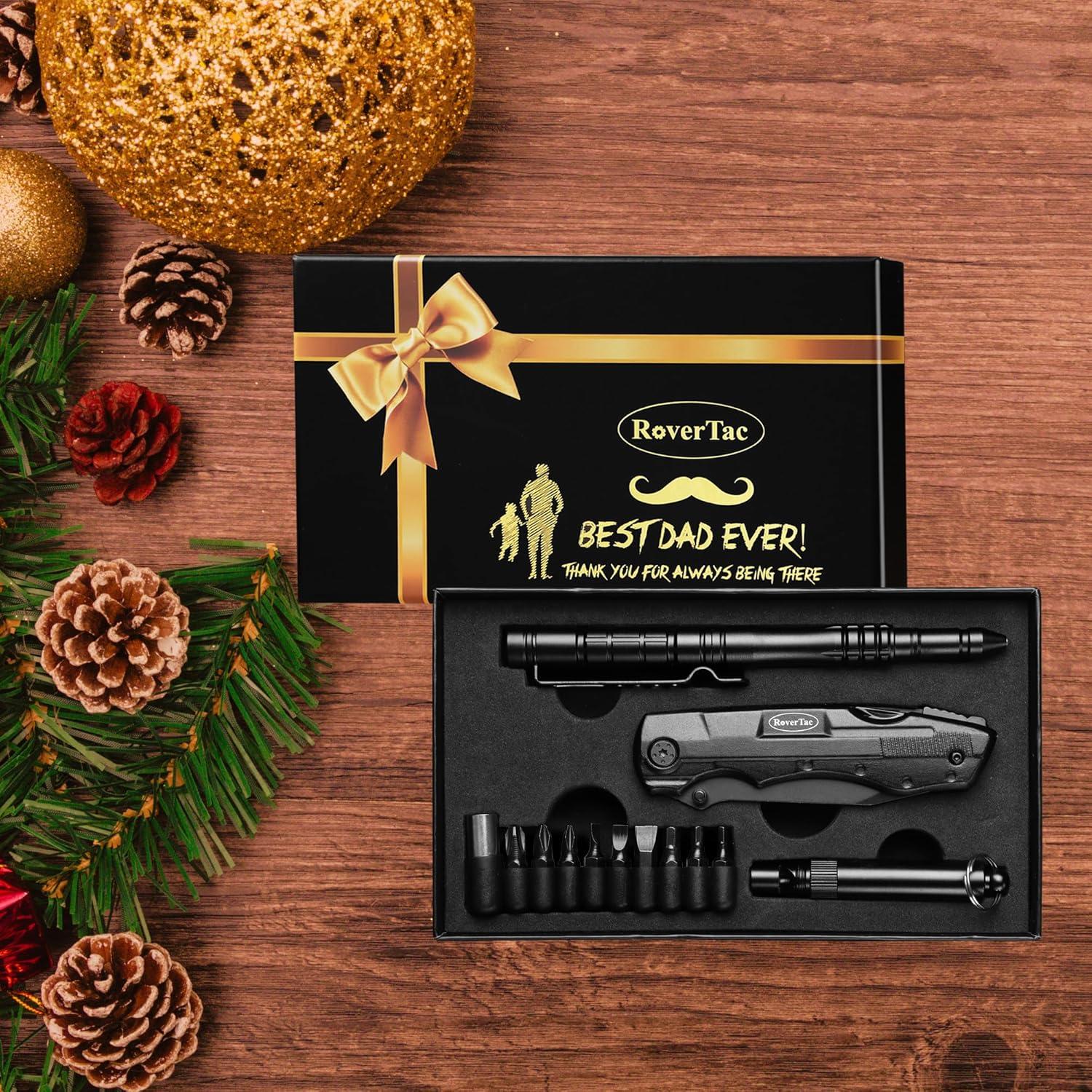 Juego de Multiherramientas RoverTac 15 en 1 con Regalo Papá