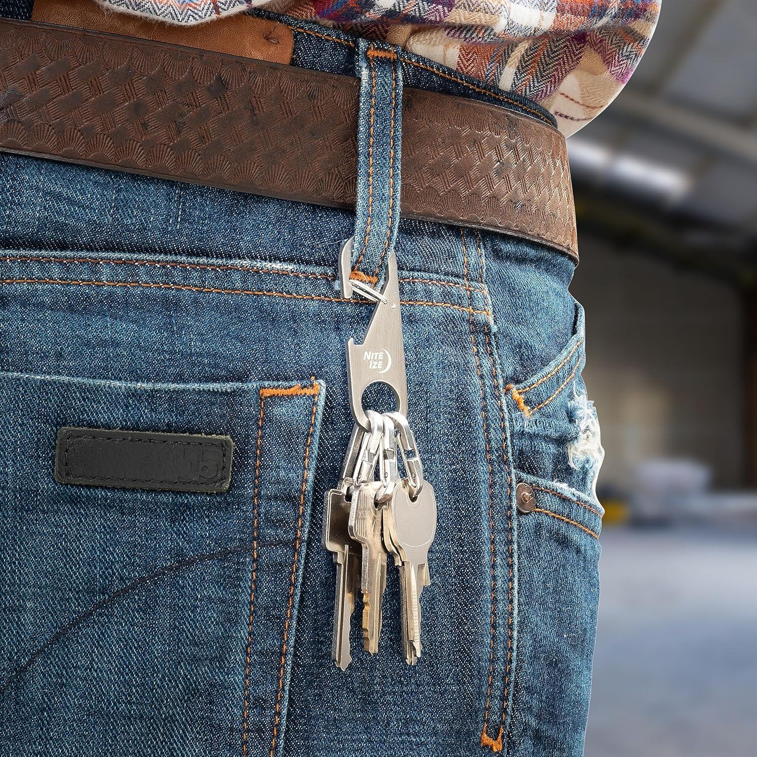 Abrebotellas de Llavero Nite Ize Z-Rack Acero Inoxidable