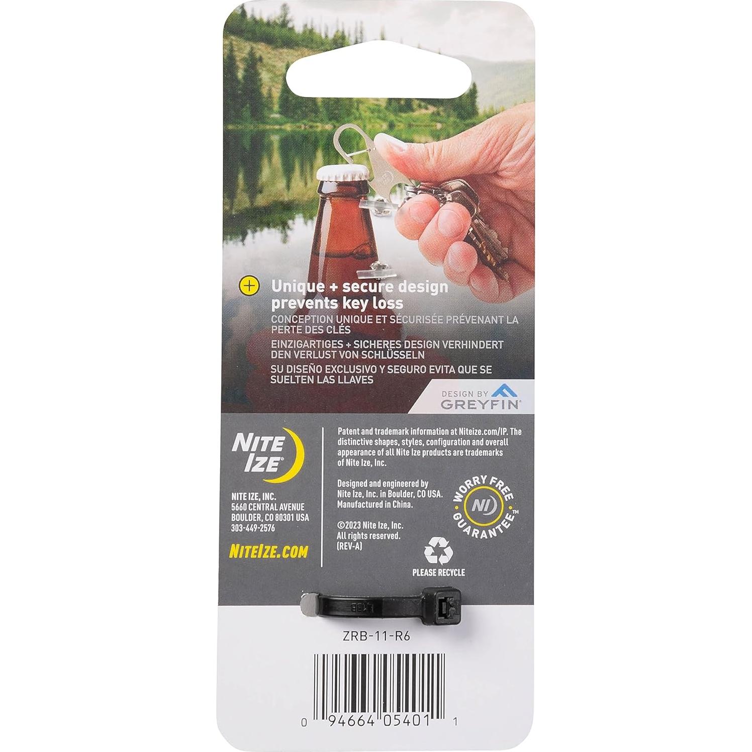 Abrebotellas de Llavero Nite Ize Z-Rack Acero Inoxidable