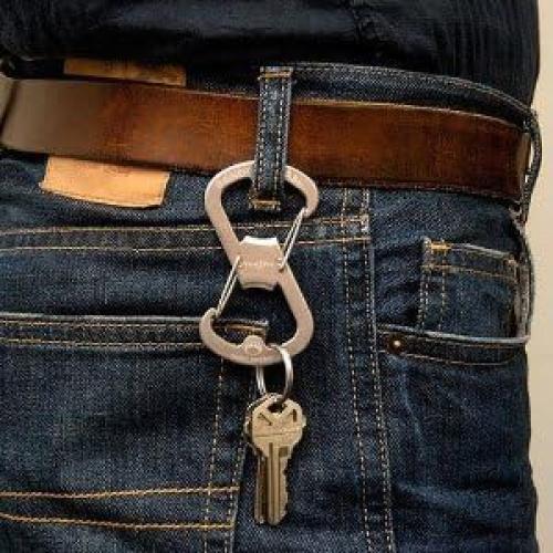 Mosquetón S-Biner Ahhh Nite Ize Acero Inoxidable 1 Unidad