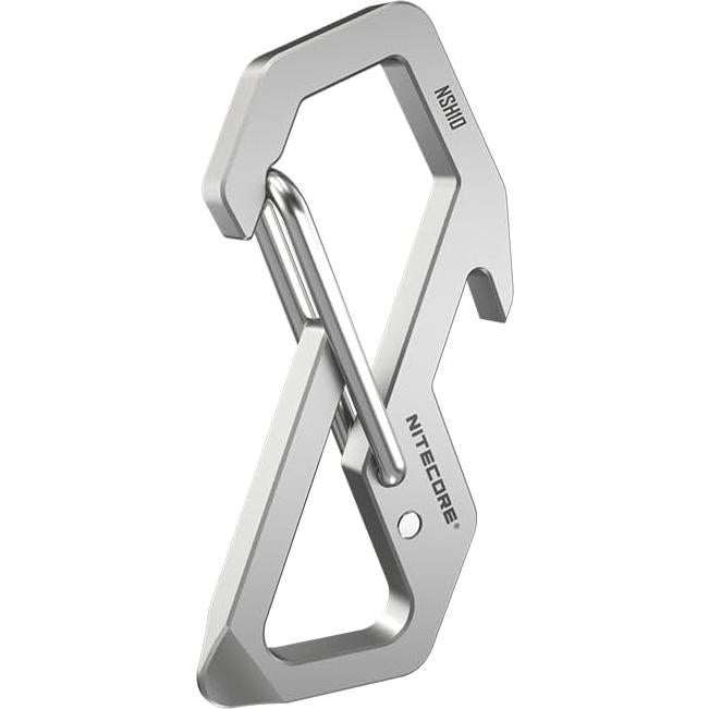Carabiner de Titanio NITECORE NSH10 Multi-Herramienta 7.5g