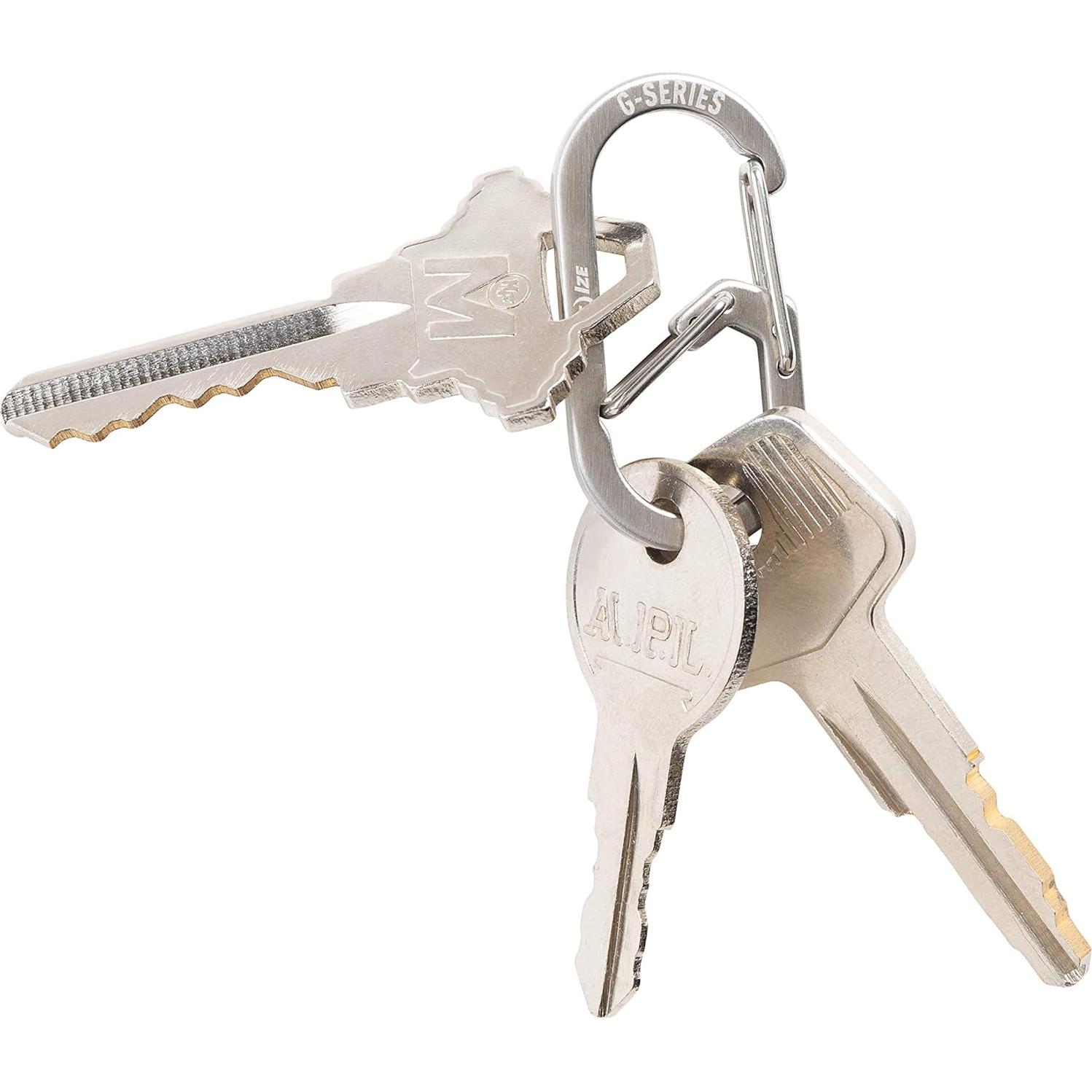 Carabiner Doble Cámara Nite Ize G-Series Acero Inoxidable