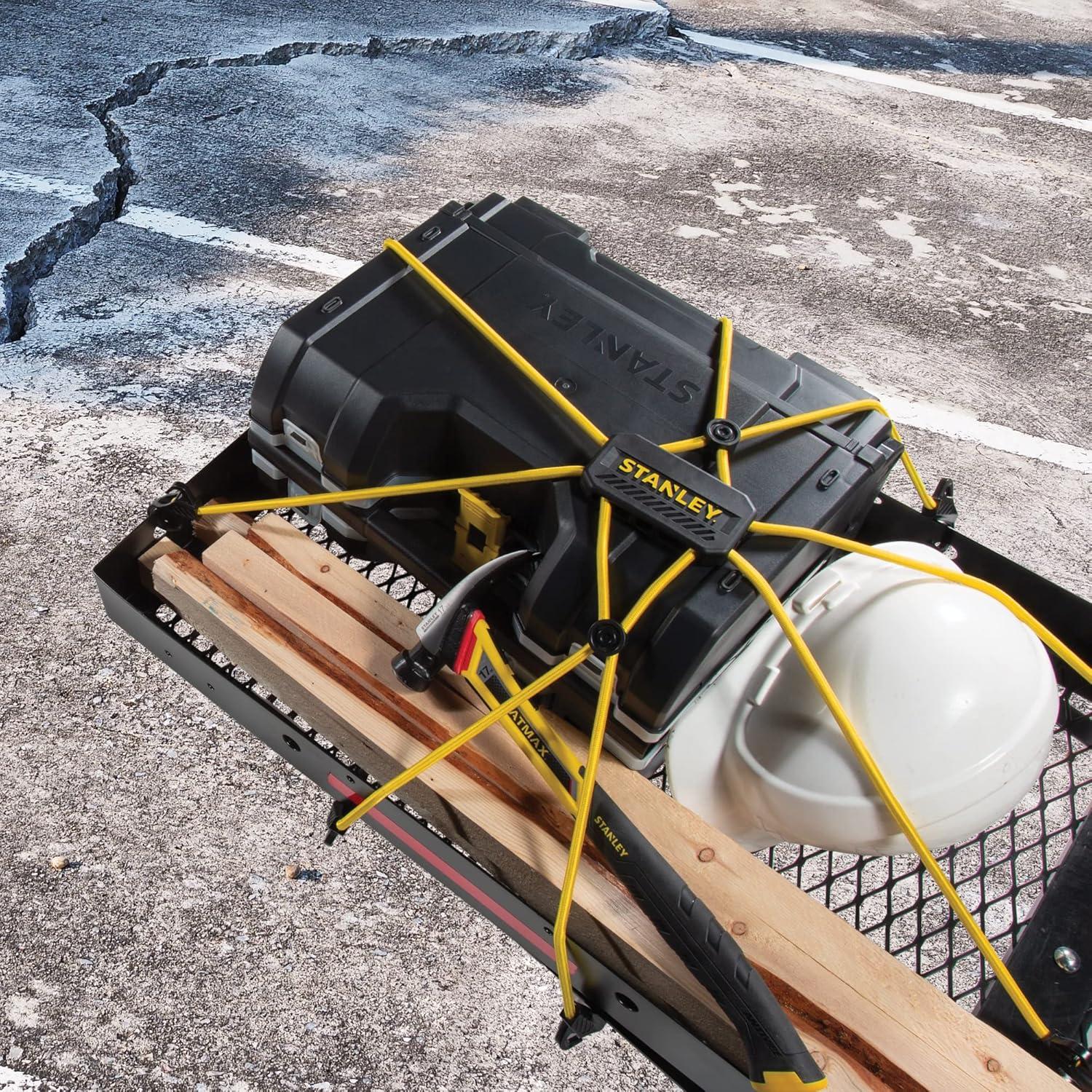 Red de Carga Ajustable STANLEY S3007 Negra y Amarilla 121.92 cm