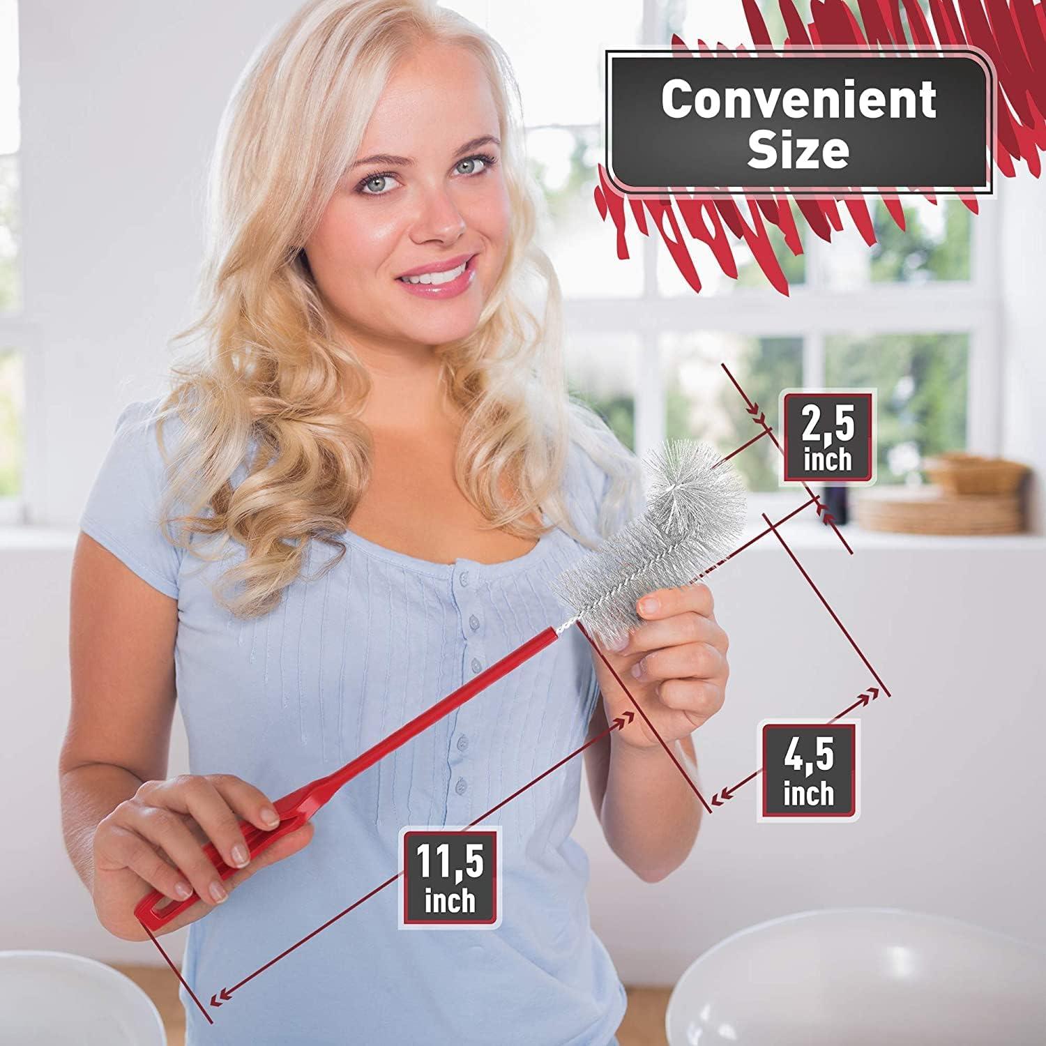 Cepillo Limpiador de Botellas Konex 40.64 cm - Paquete de 3