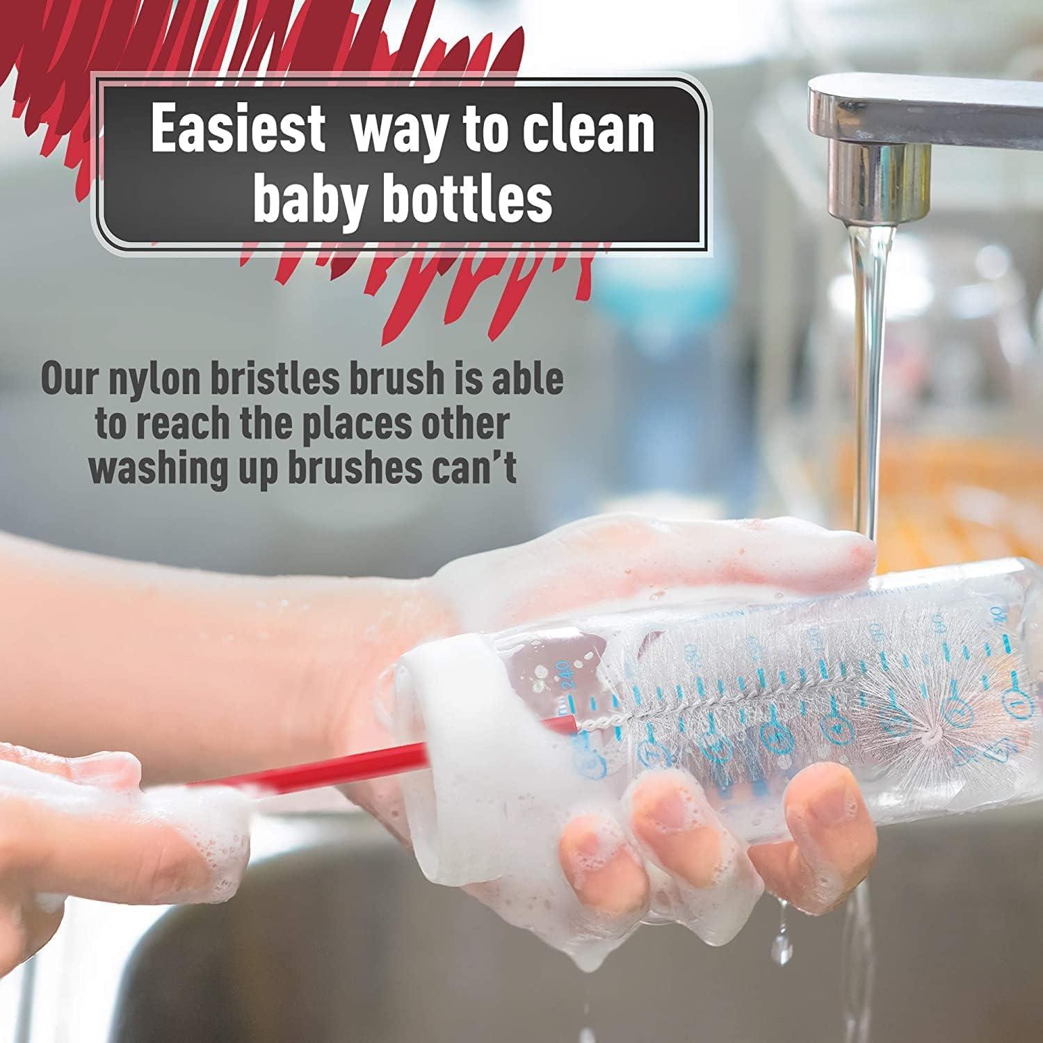 Cepillo Limpiador de Botellas Konex 40.64 cm - Paquete de 3